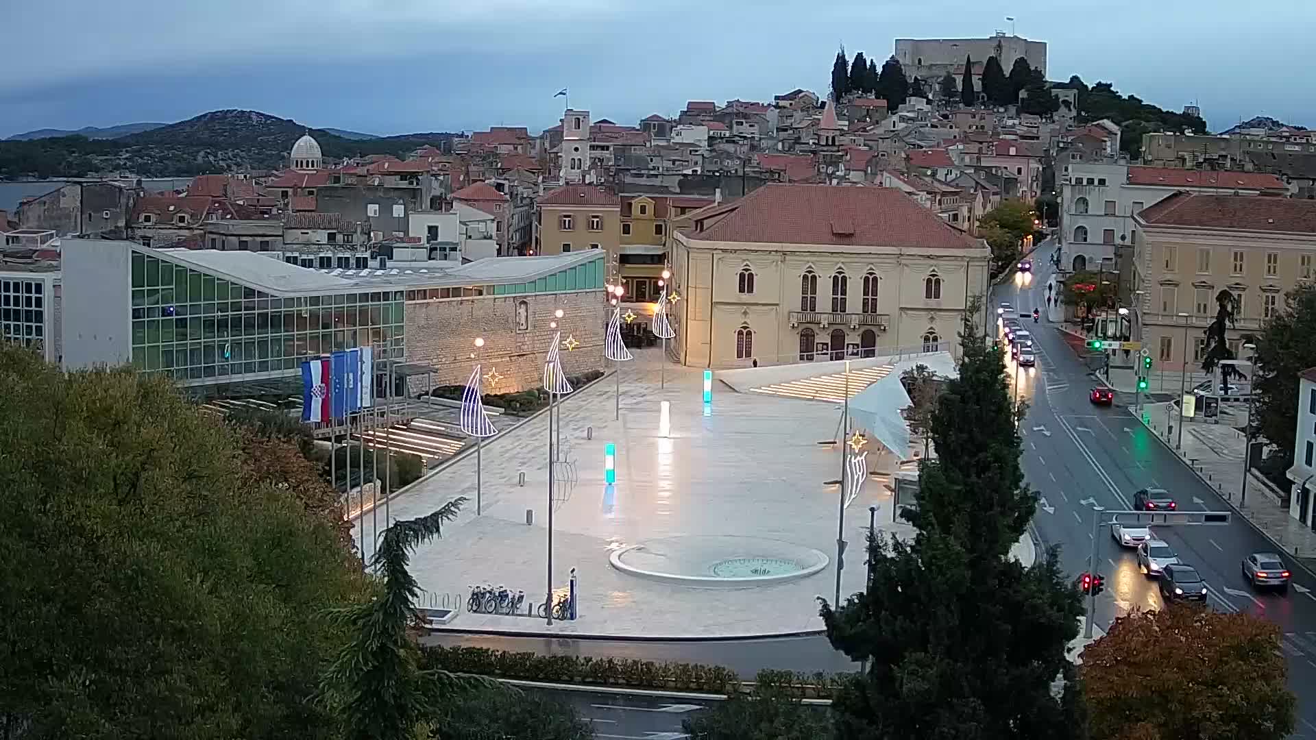 Webcam Šibenik – plaza Poljana