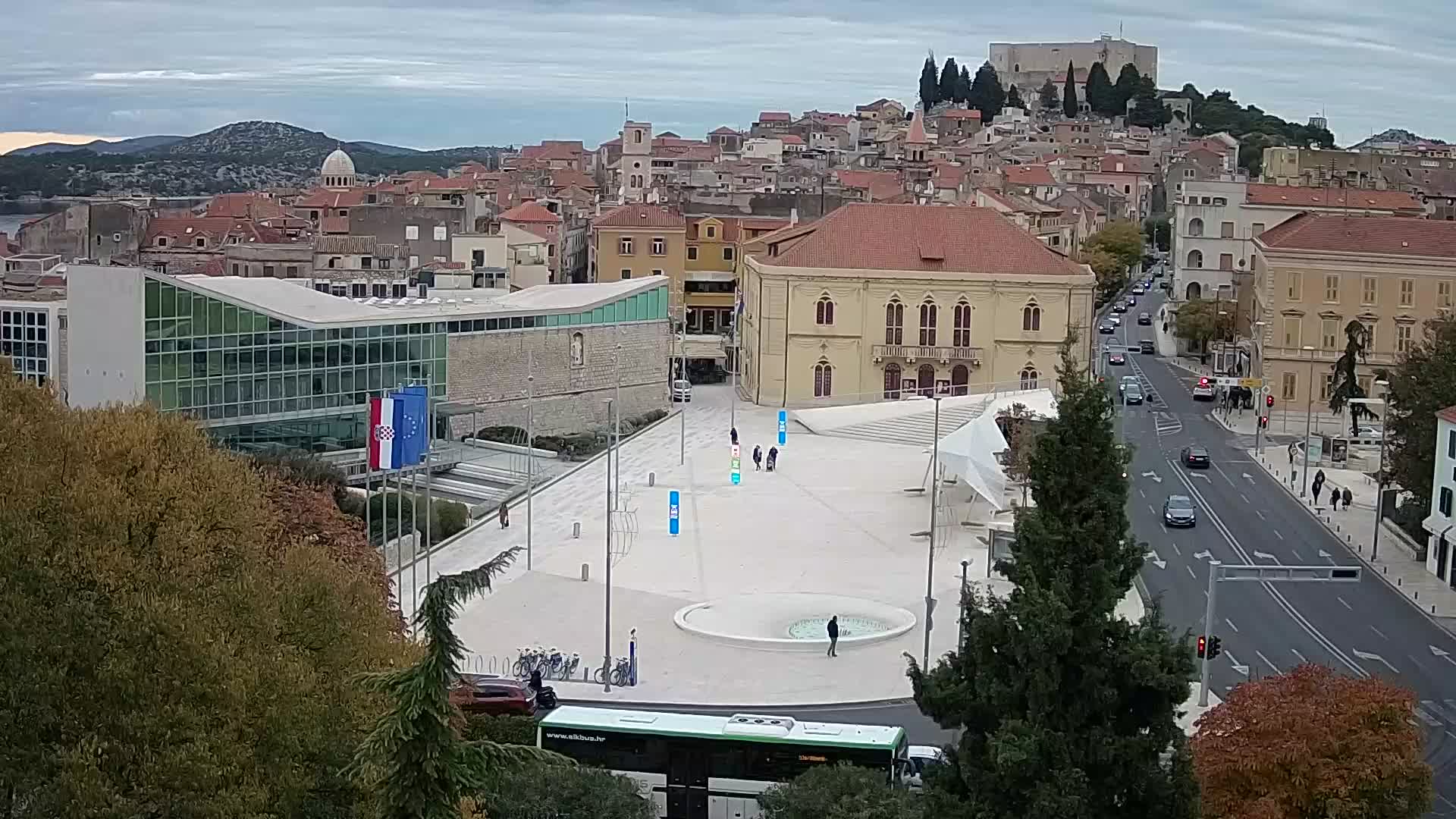 Webcam Šibenik – plaza Poljana