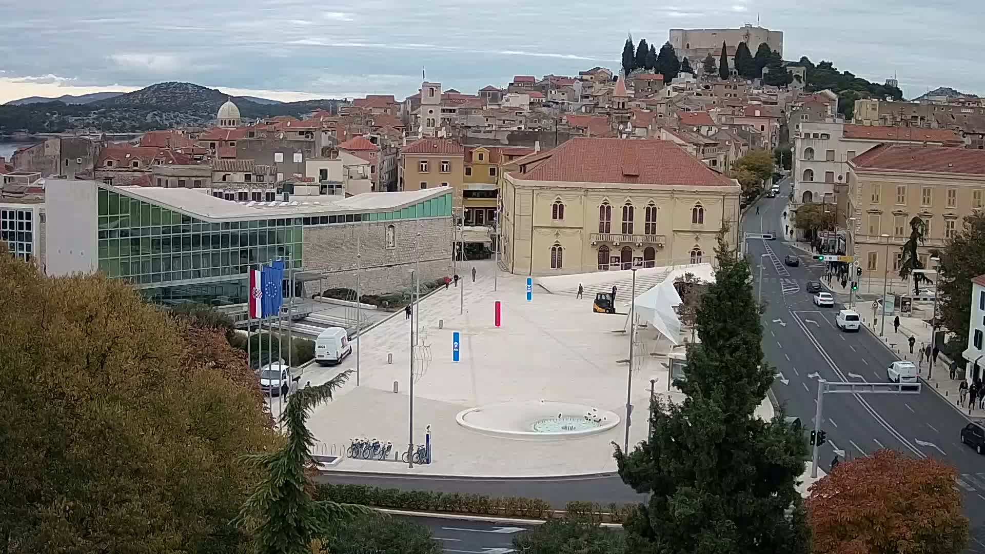 Webcam Šibenik – plaza Poljana