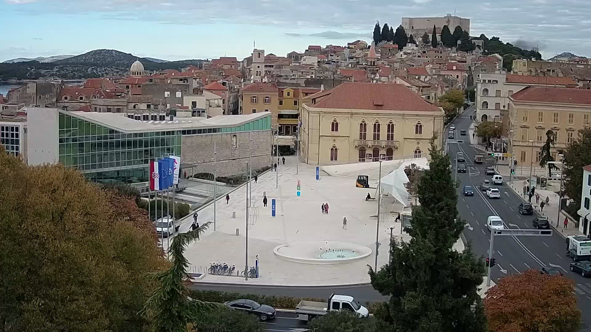 Webcam Šibenik – Poljana Platz