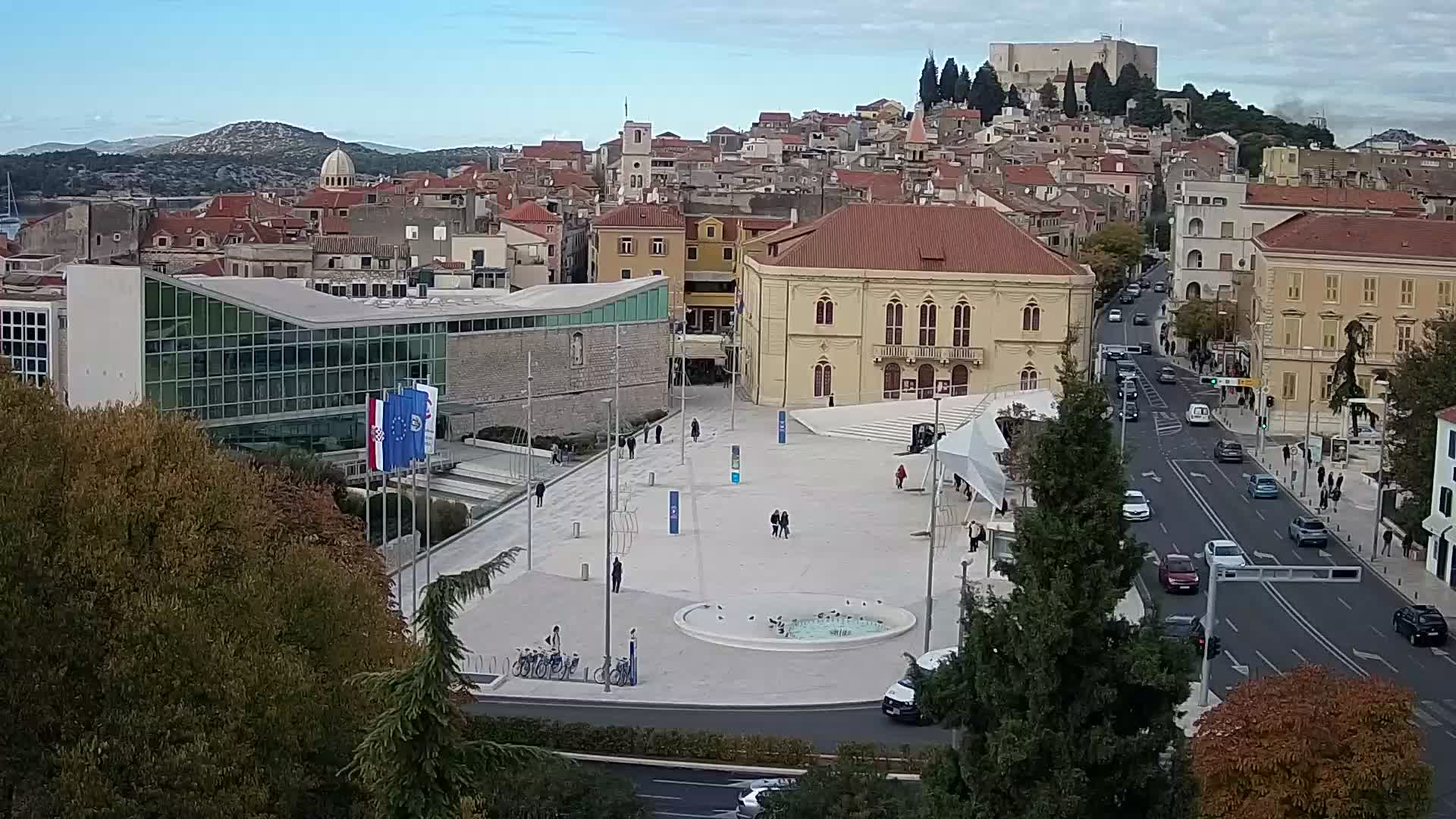 Webcam Šibenik – plaza Poljana