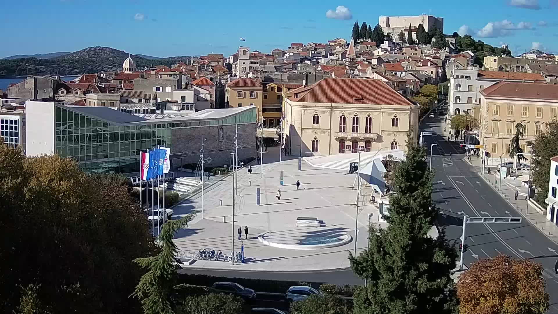 Webcam Šibenik – Poljana Platz