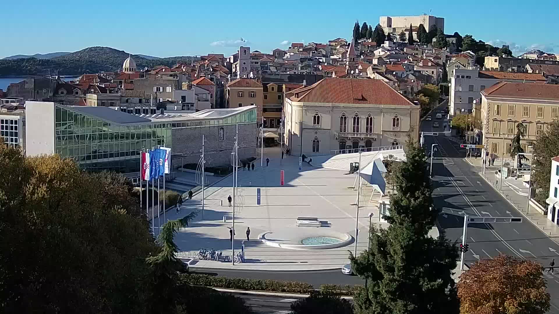 Webcam Šibenik – Poljana Platz