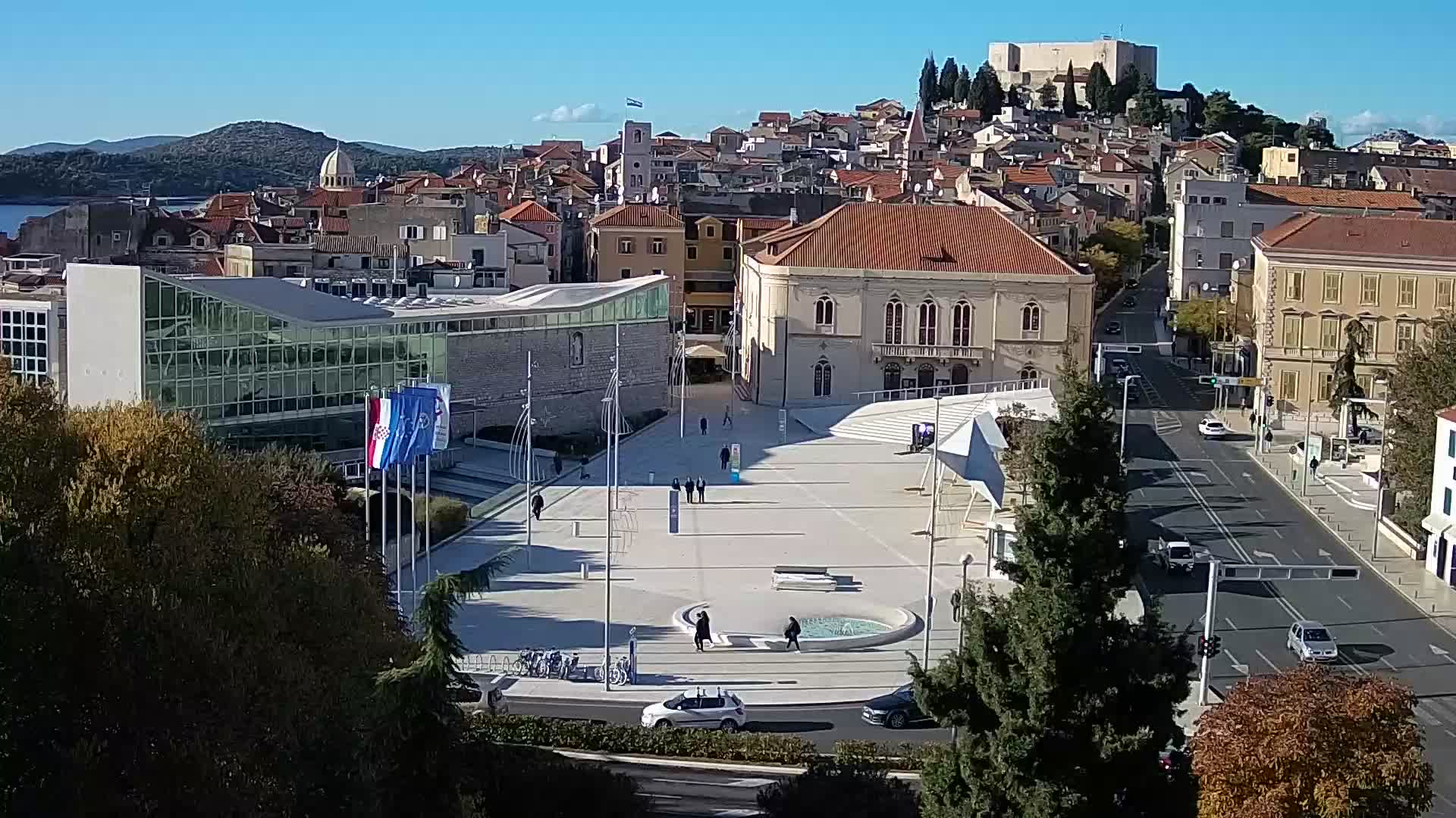 Webcam Šibenik – Poljana Platz