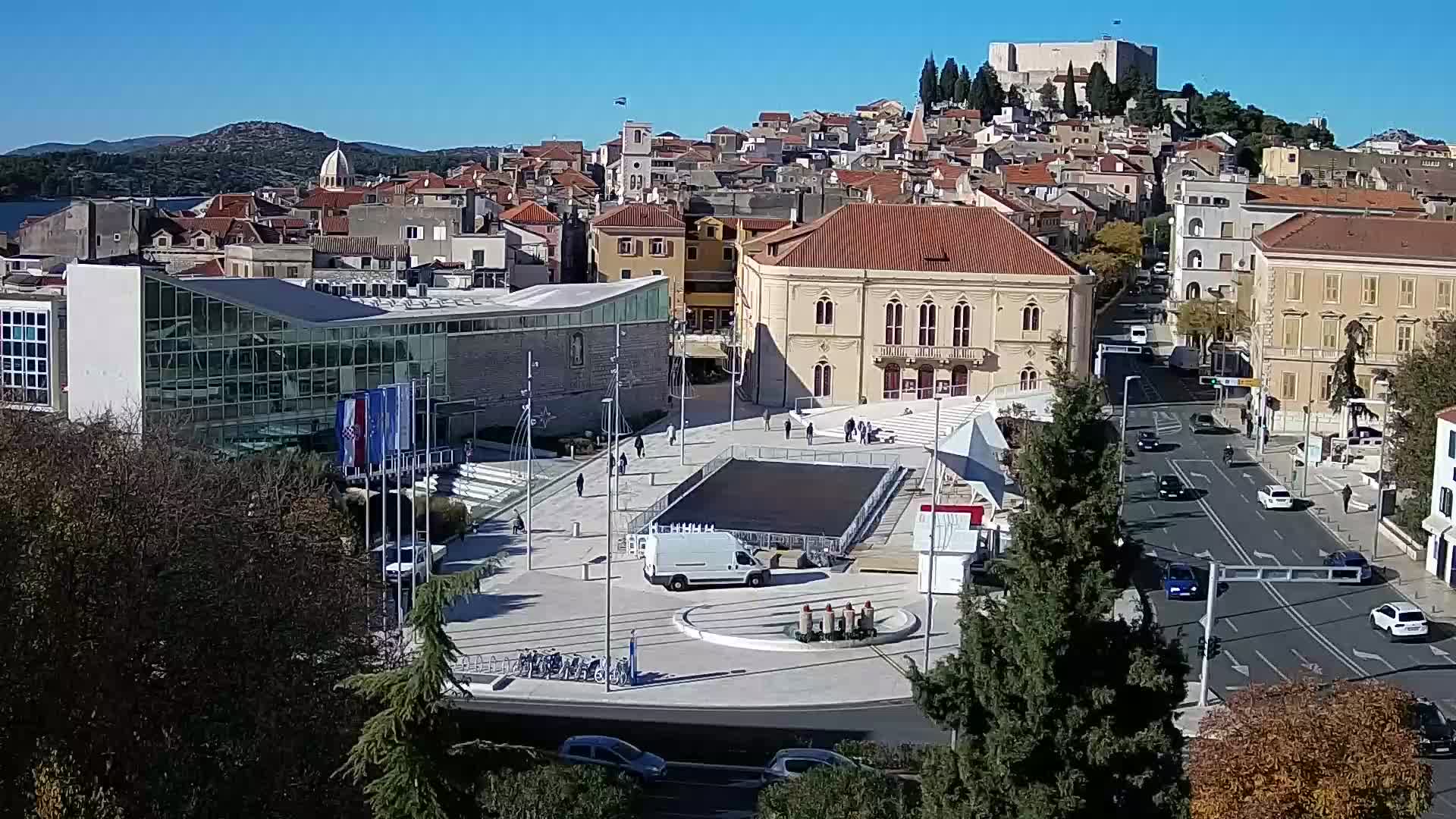 Webcam Šibenik – Poljana Platz