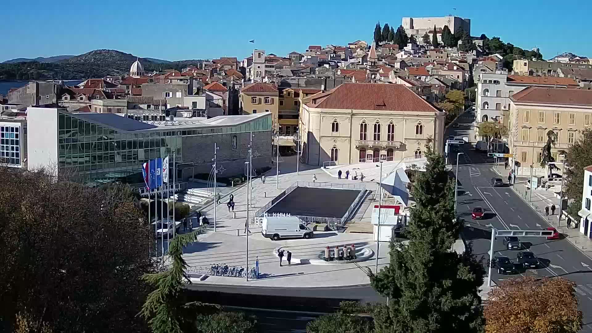 Webcam Šibenik – Poljana Platz