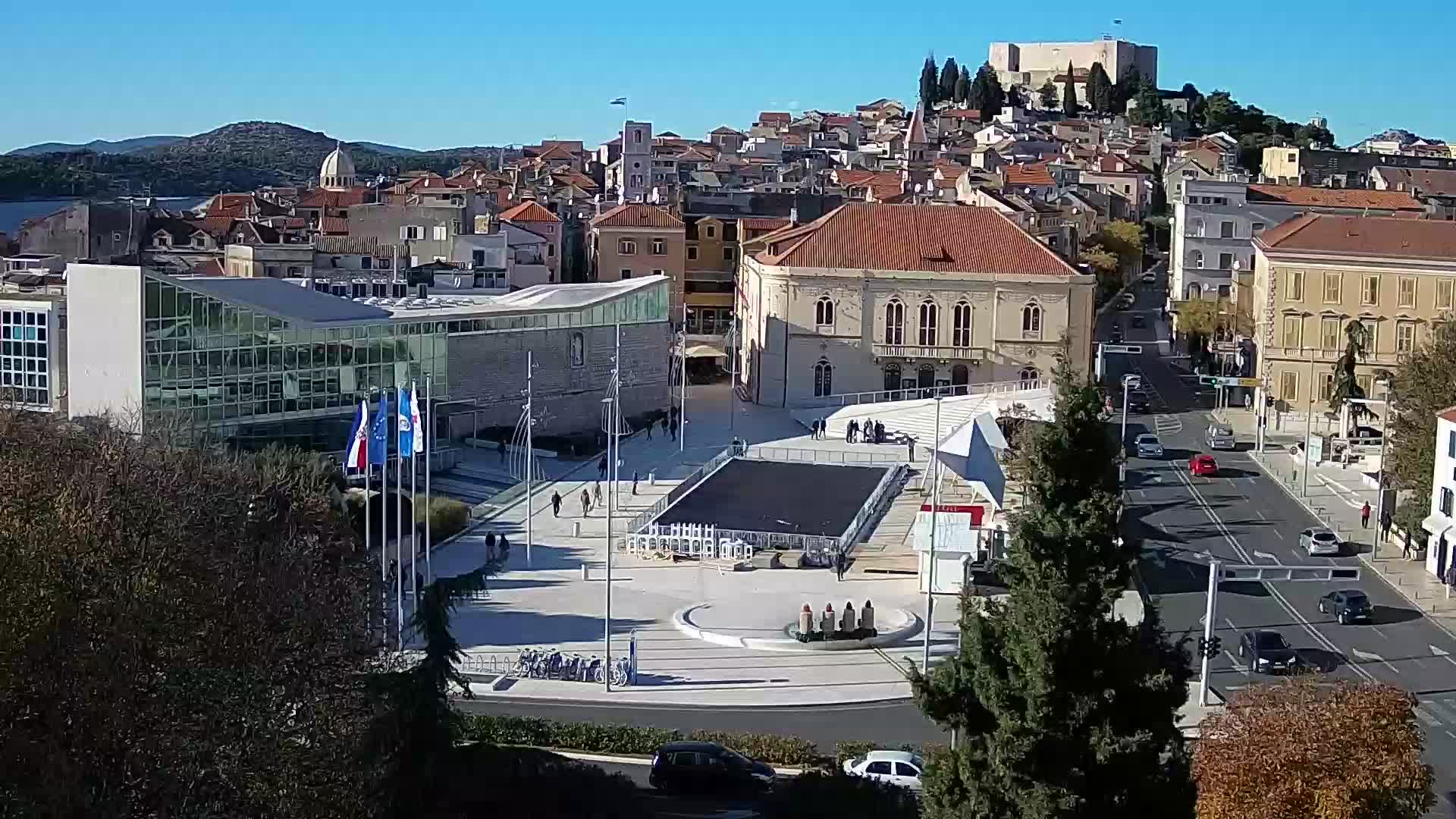 Webcam Šibenik – Poljana Platz