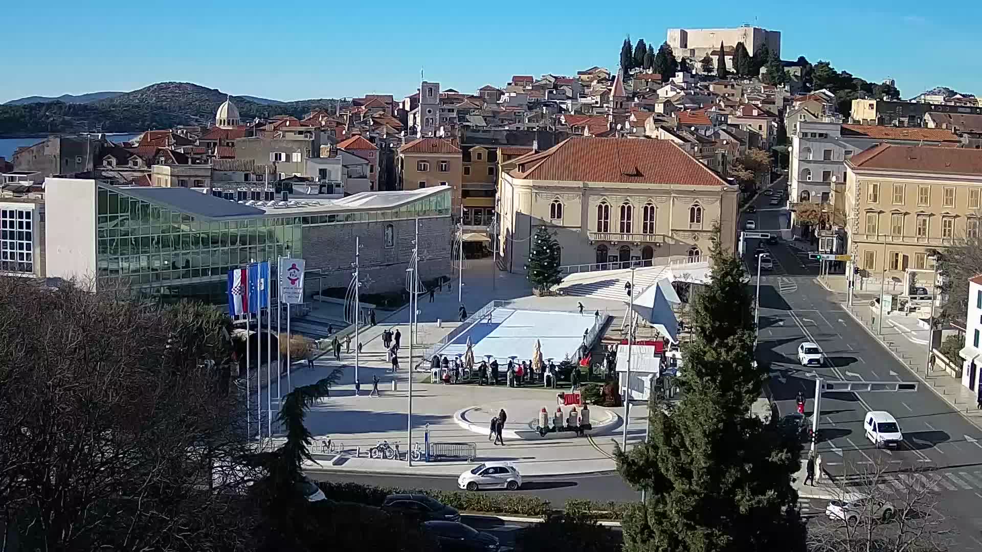 Webcam Šibenik – Poljana square