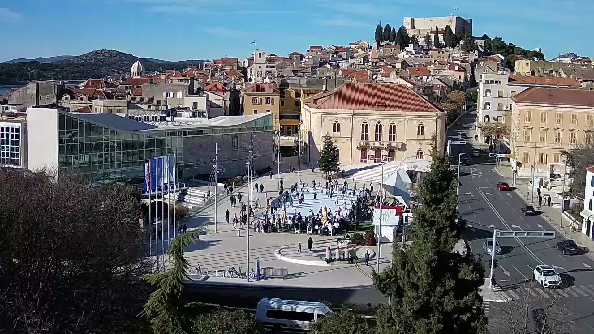 Webcam Šibenik – Poljana square