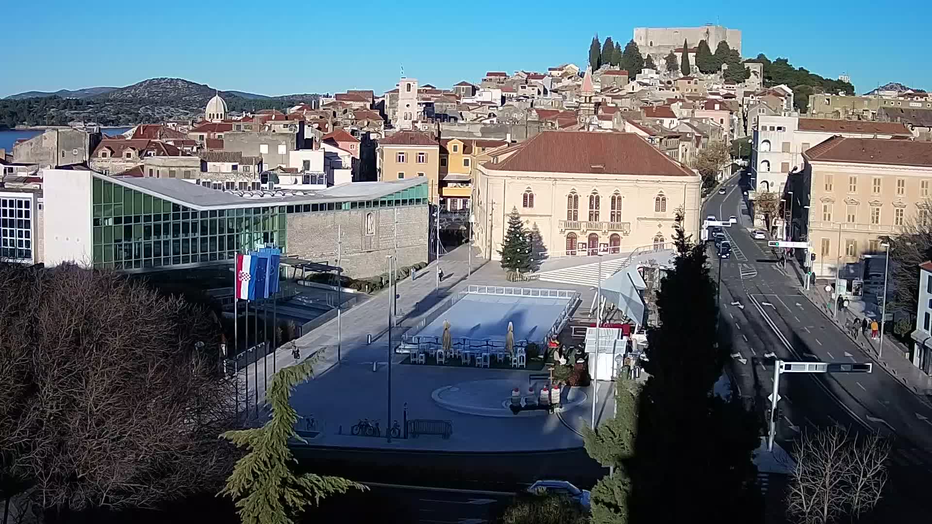 Webcam Šibenik – Poljana square