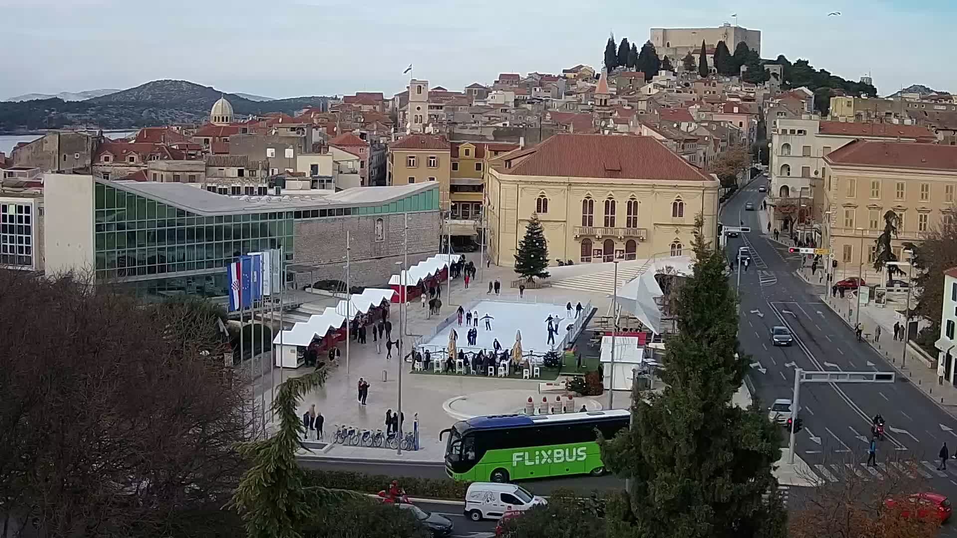 Webcam Šibenik – plaza Poljana