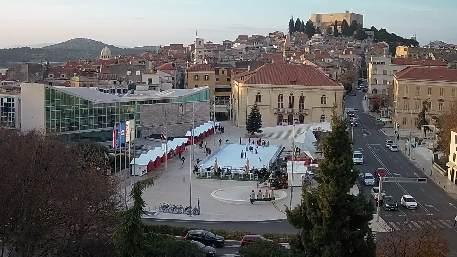 Webcam Šibenik – Poljana Platz