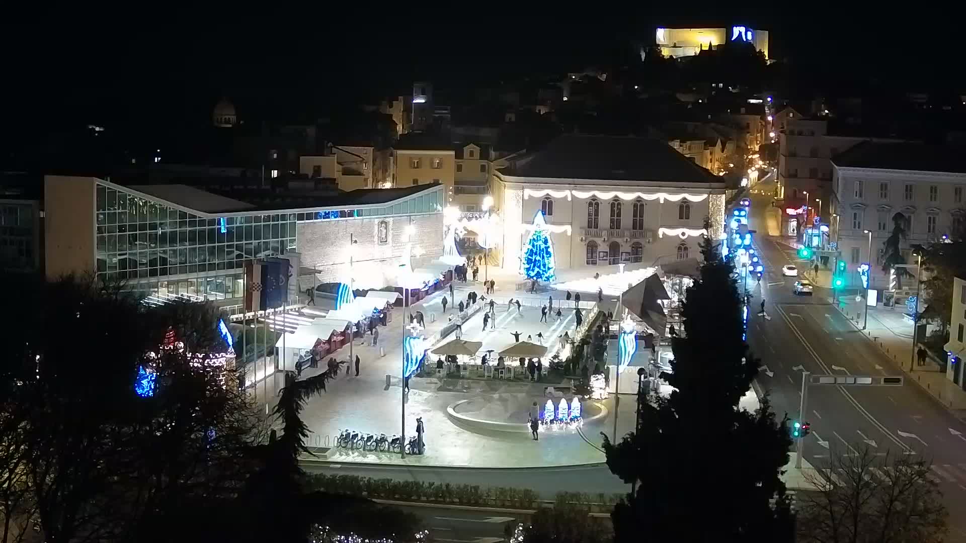 Webcam Šibenik – plaza Poljana