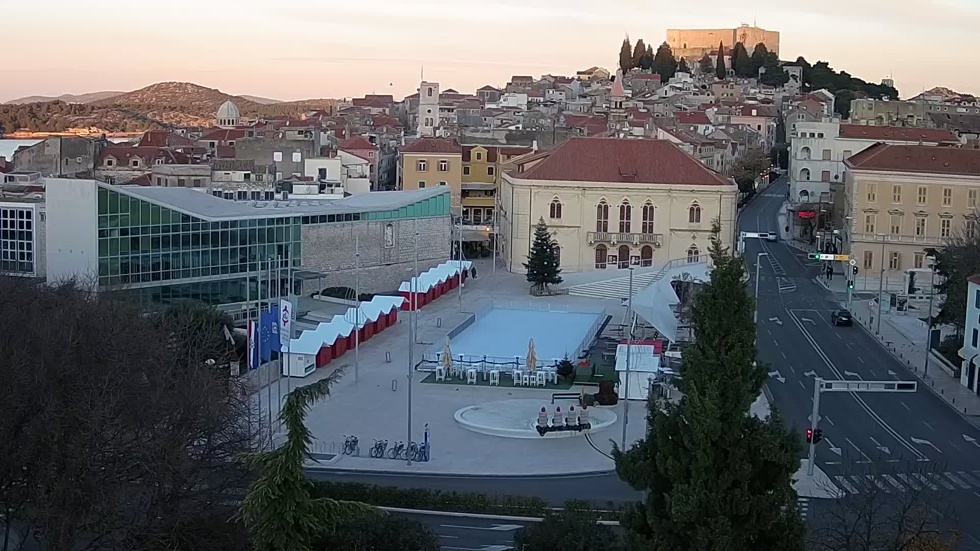 Webcam Šibenik – Poljana square