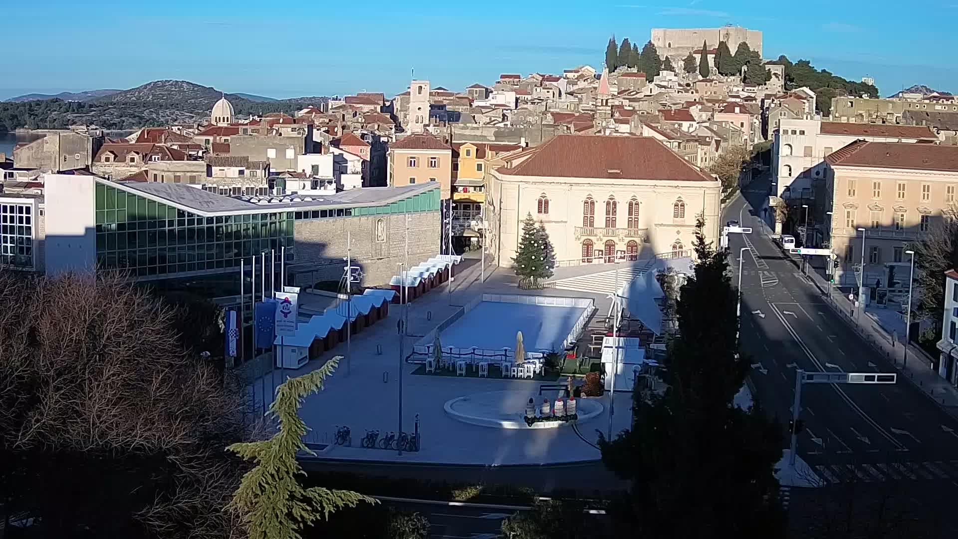 Webcam Šibenik – Poljana Platz