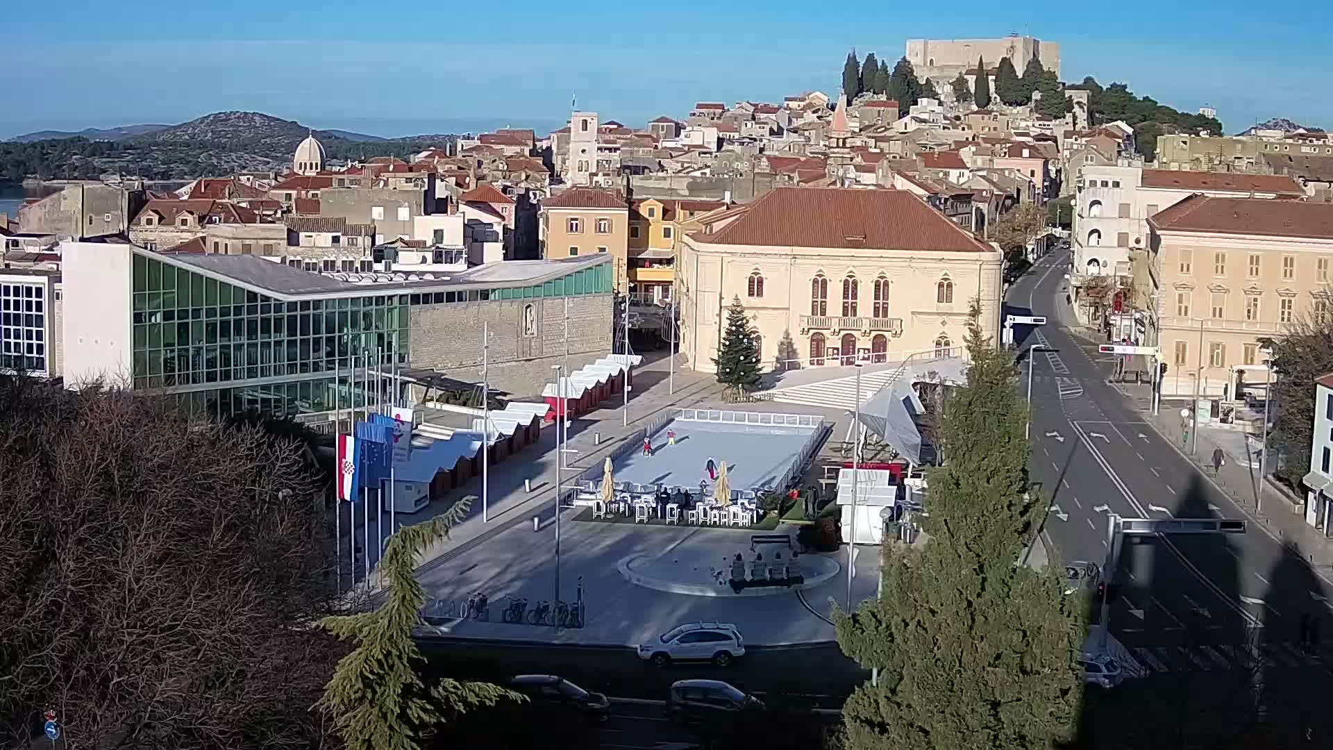 Webcam Šibenik – Poljana Platz