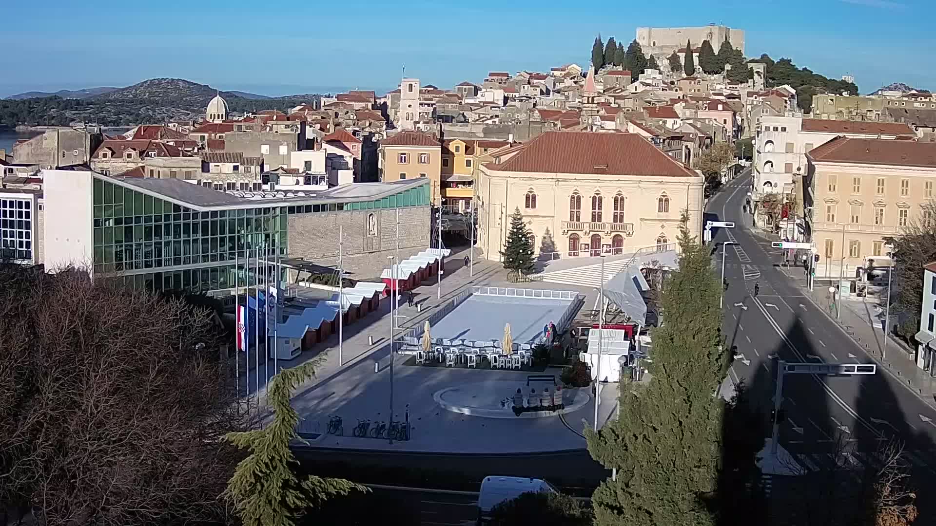 Webcam Šibenik – Poljana Platz