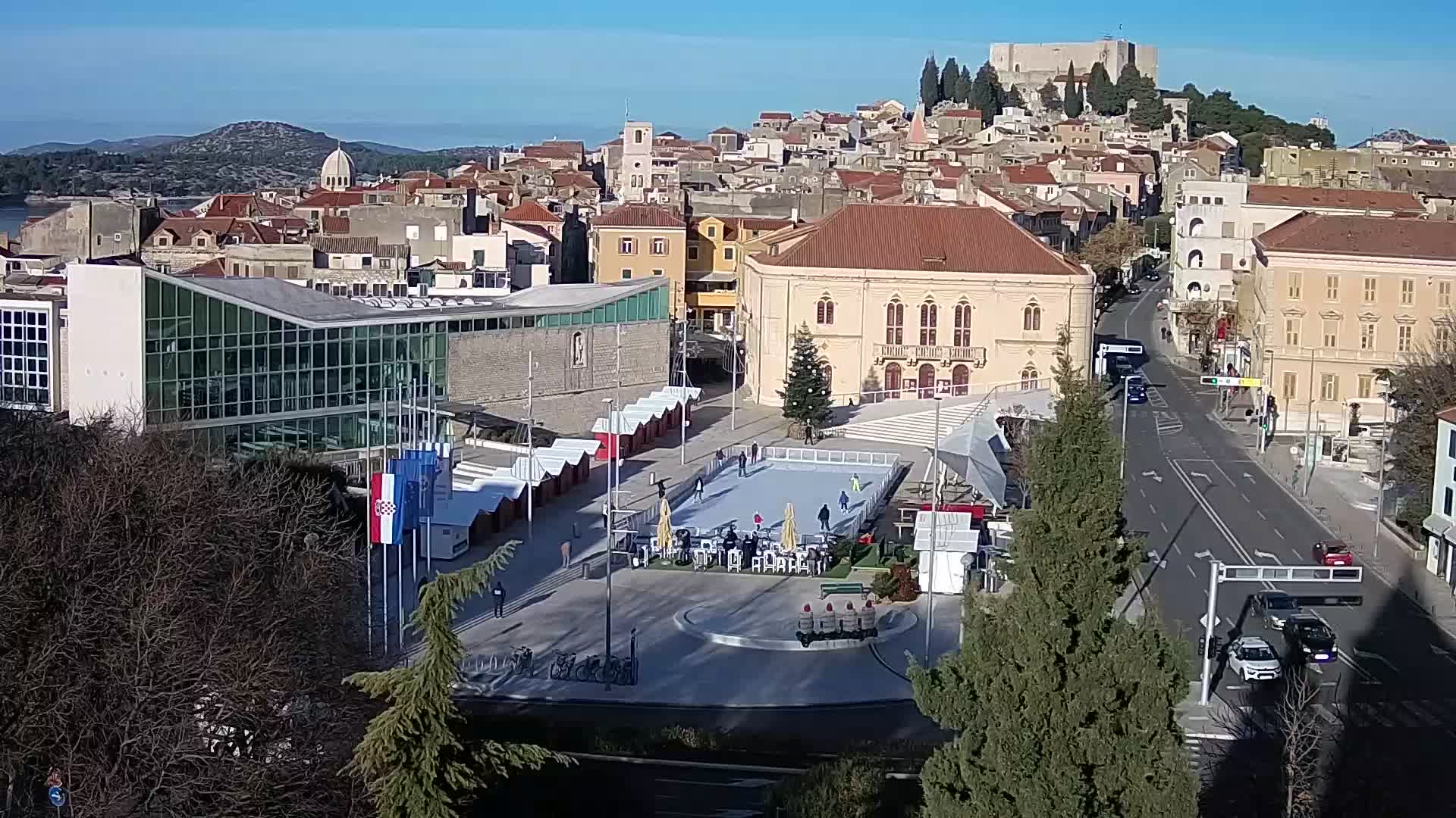 Webcam Šibenik – Poljana square