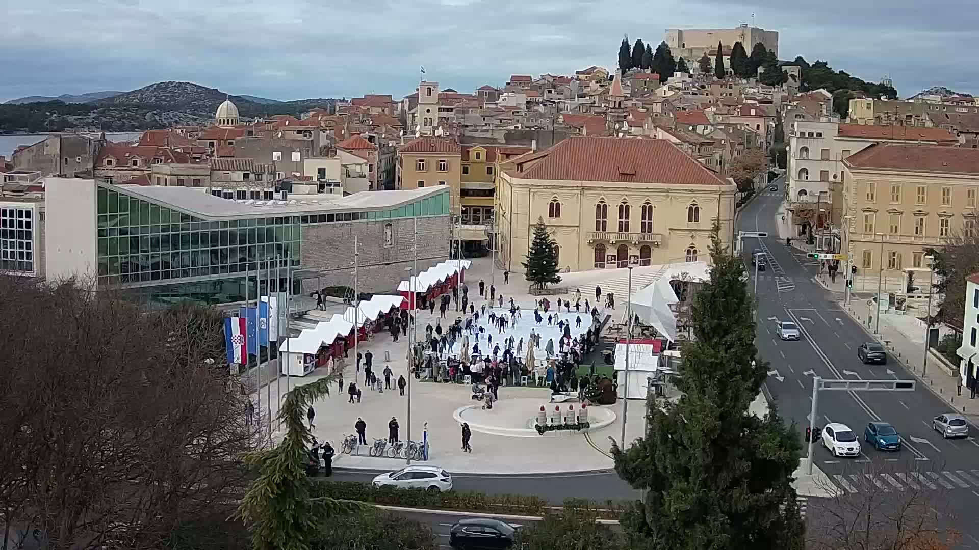 Webcam Šibenik – Poljana square