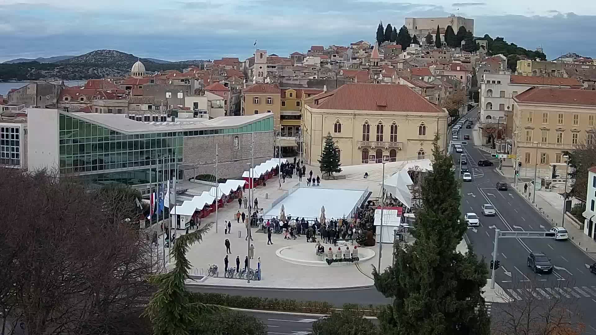 Webcam Šibenik – Poljana square