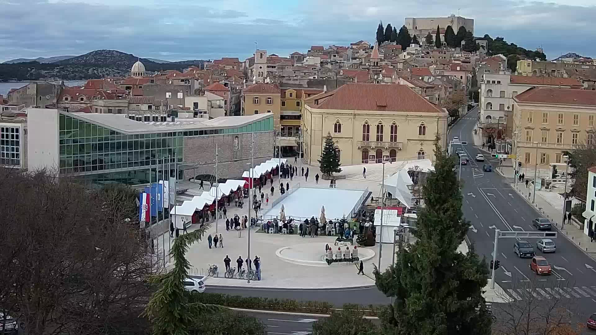 Web Kamera Šibenik – Trg Poljana