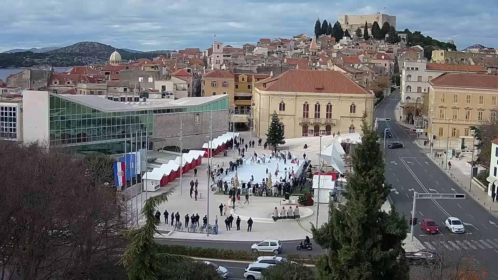 Webcam Šibenik – Poljana Platz