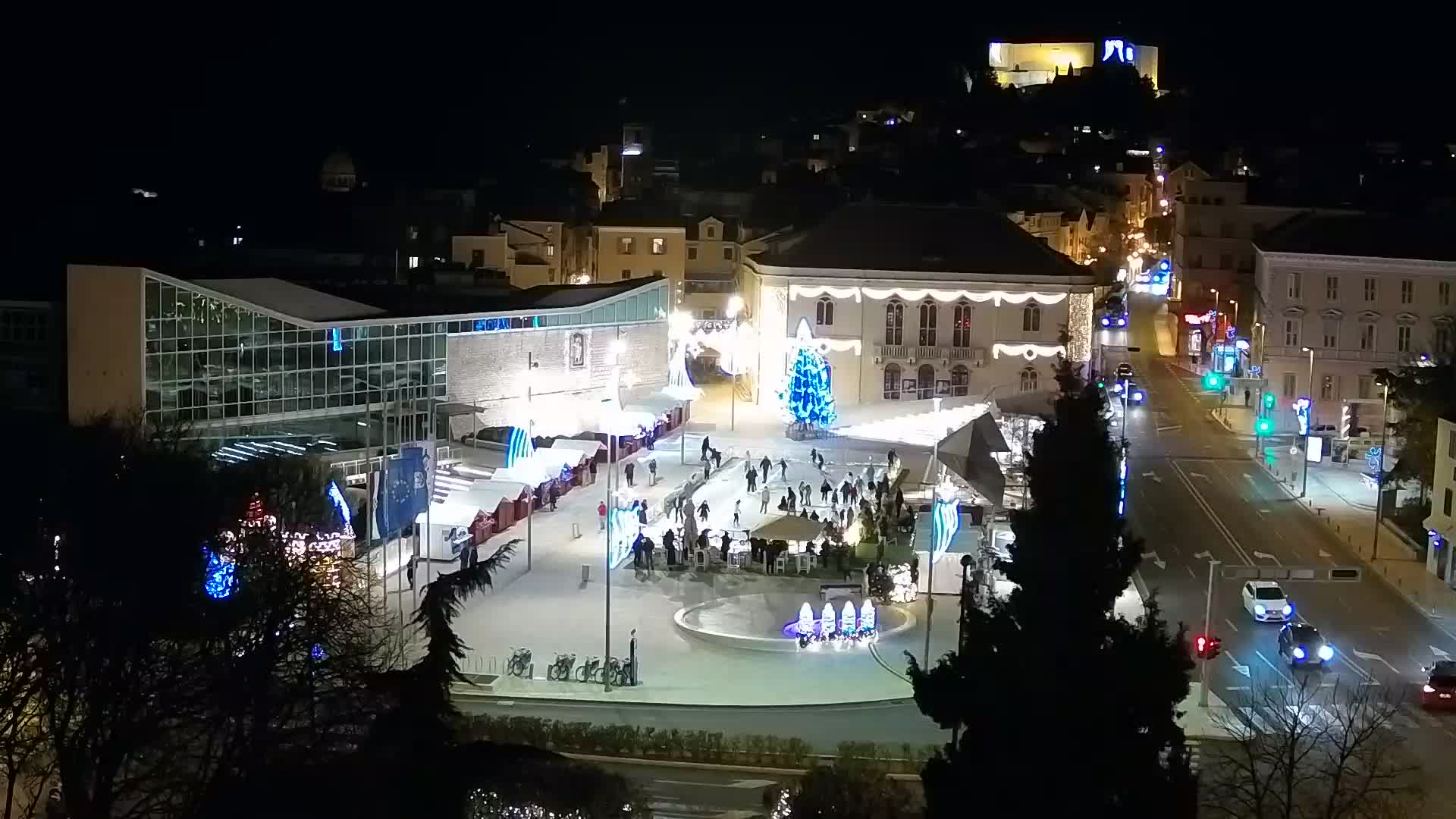 Webcam Šibenik – plaza Poljana