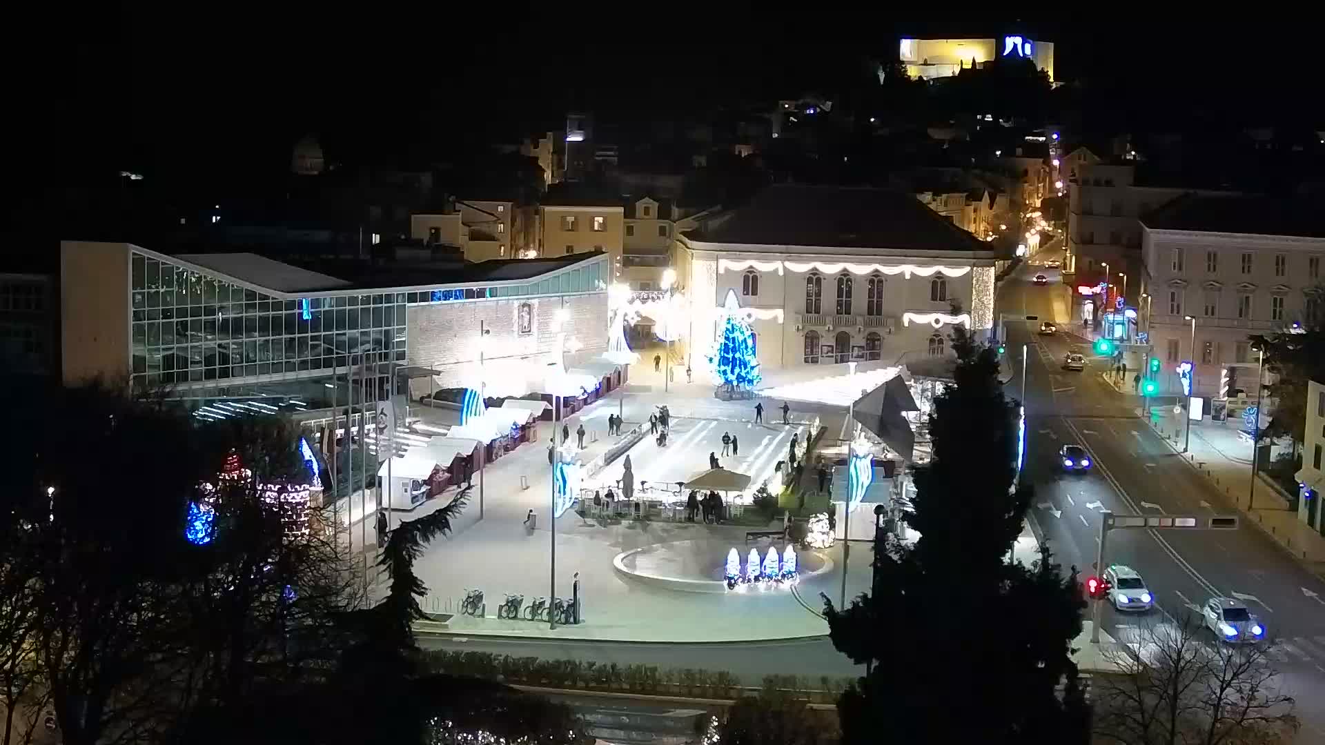 Webcam Šibenik – place Poljana