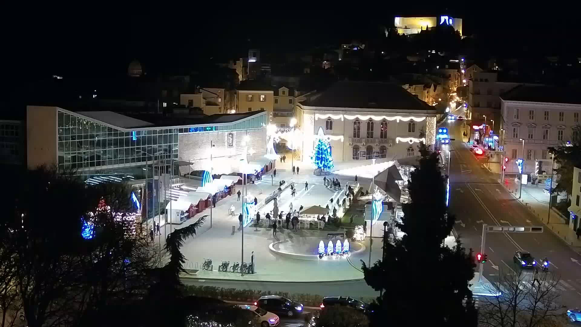 Webcam Šibenik – place Poljana