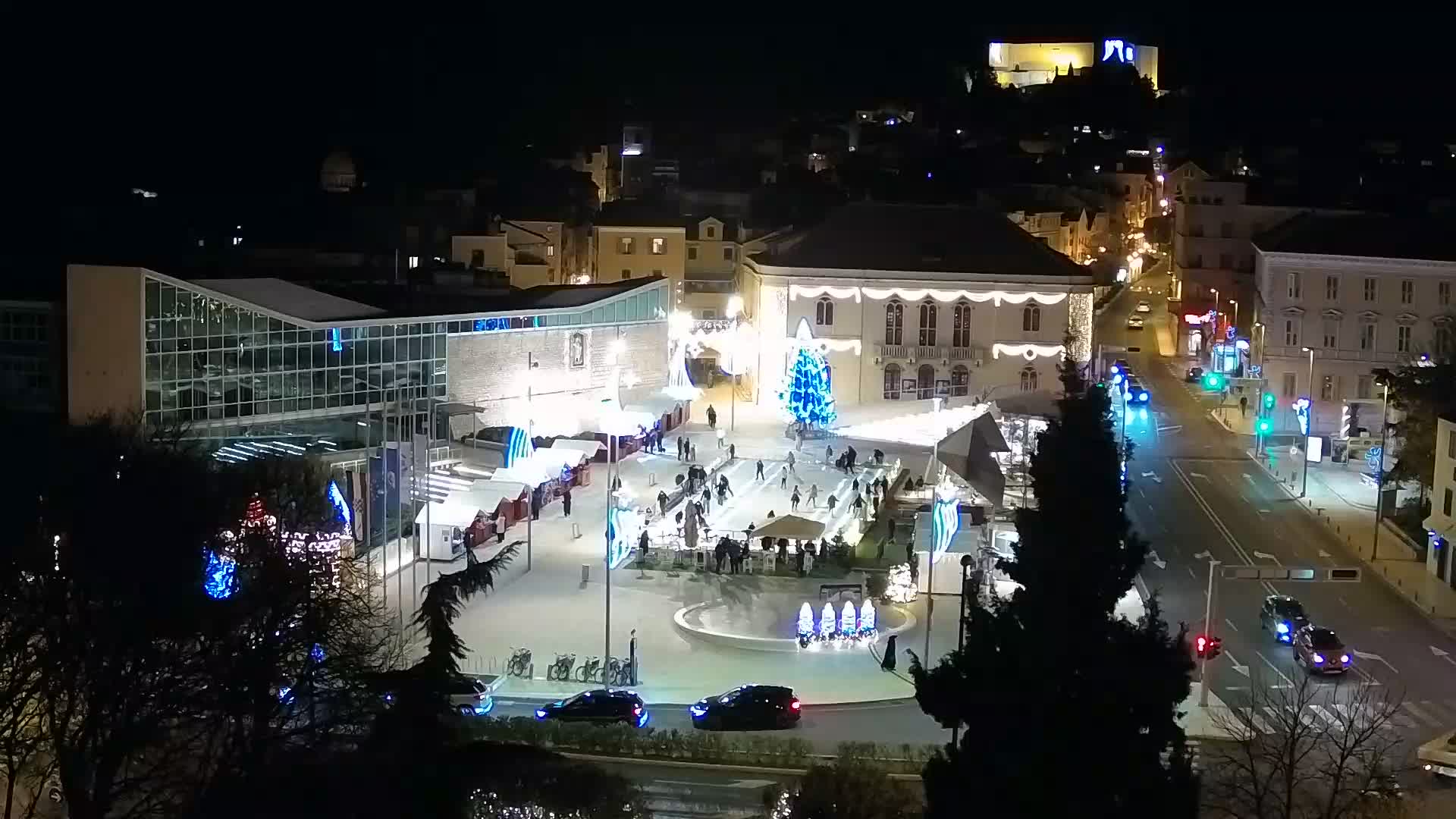 Webcam Šibenik – plaza Poljana