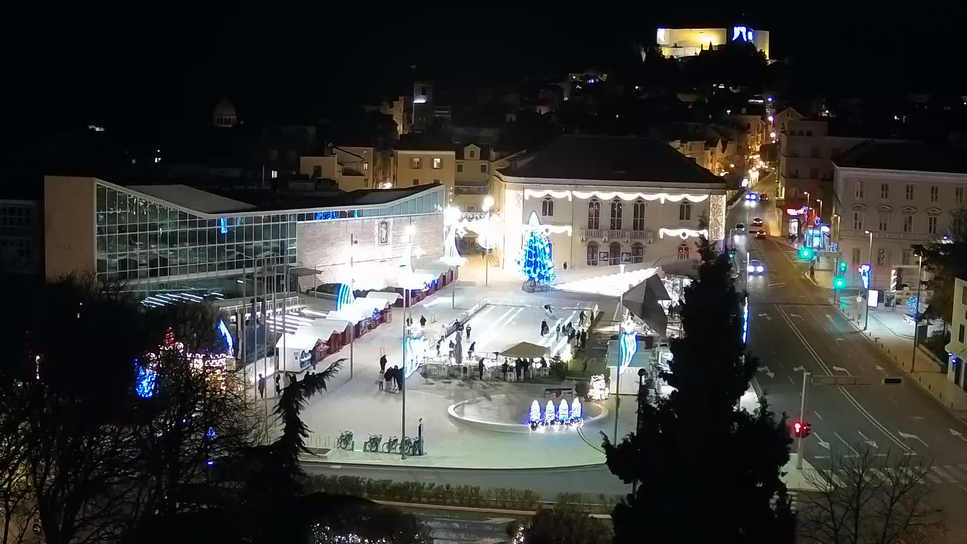 Webcam Šibenik – place Poljana