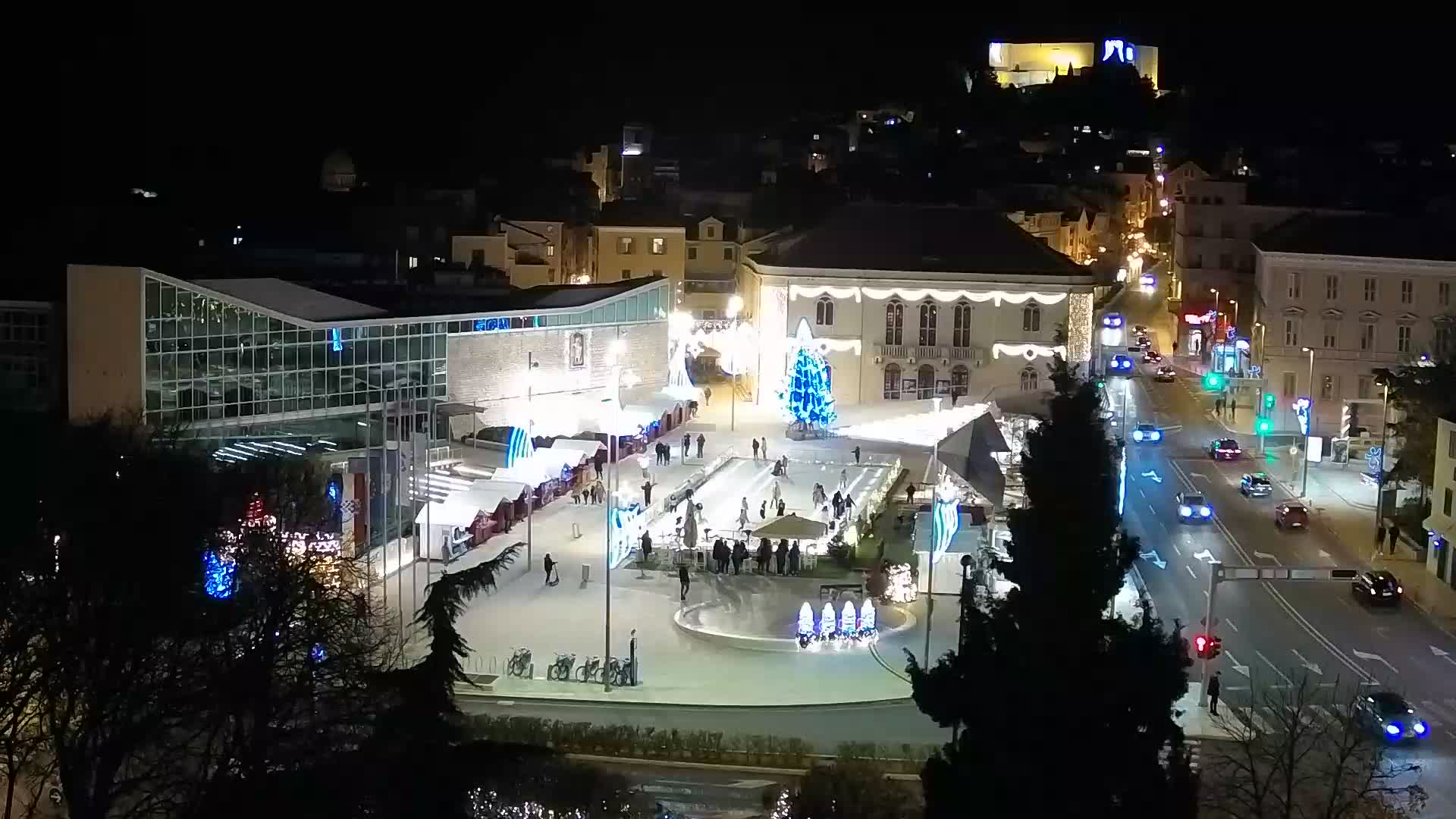 Webcam Šibenik – plaza Poljana