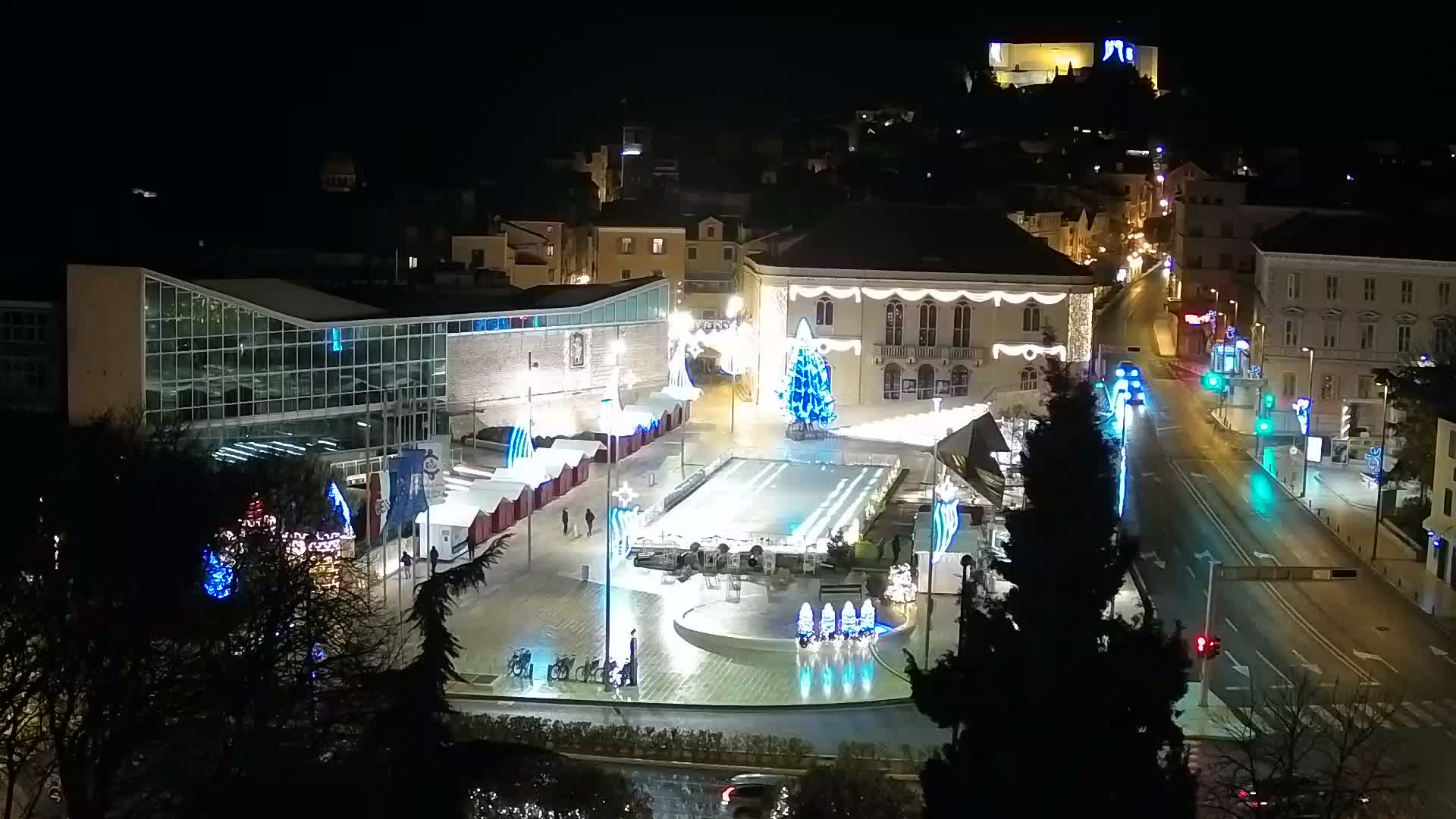 Webcam Šibenik – place Poljana