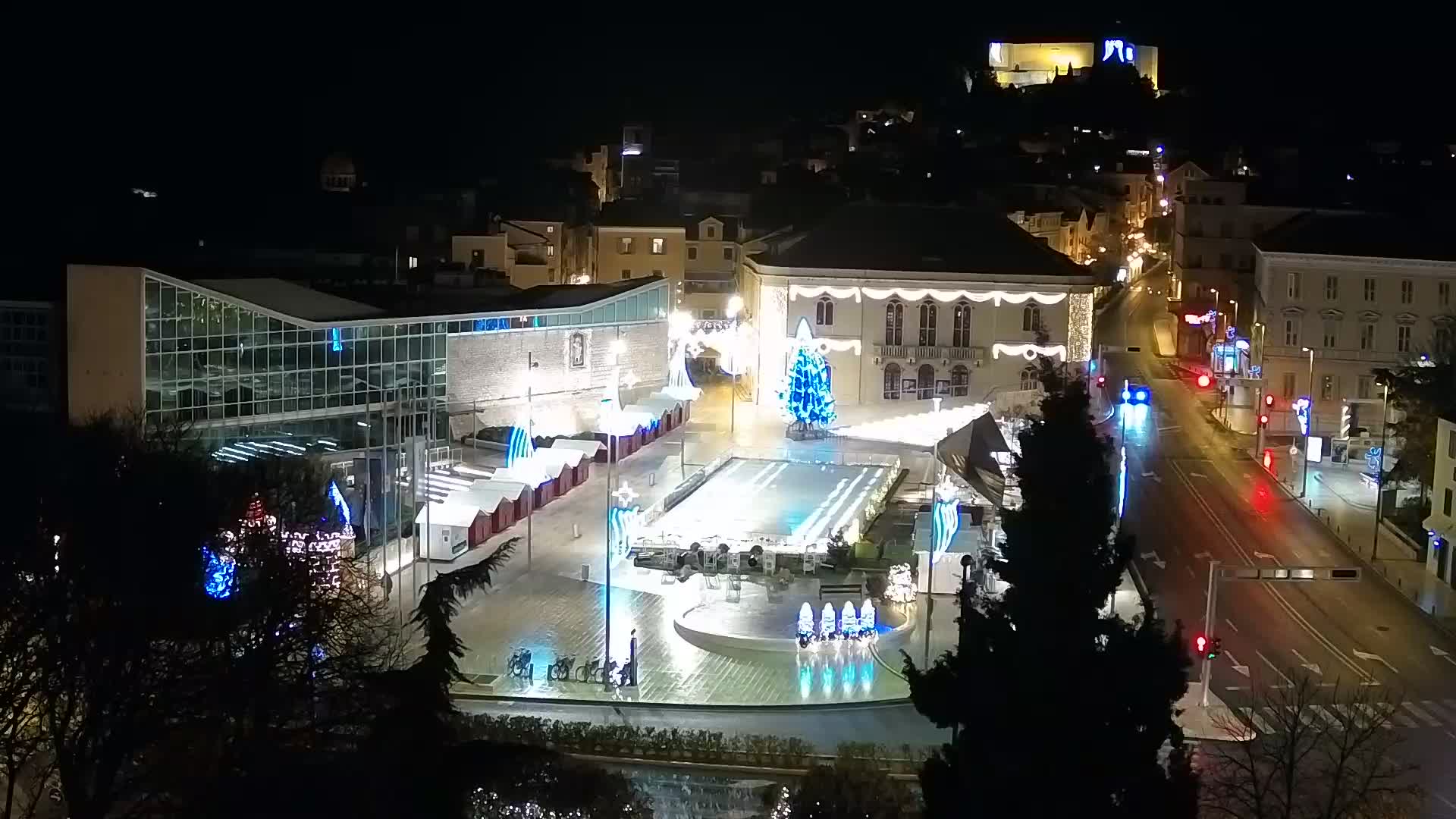 Webcam Šibenik – place Poljana