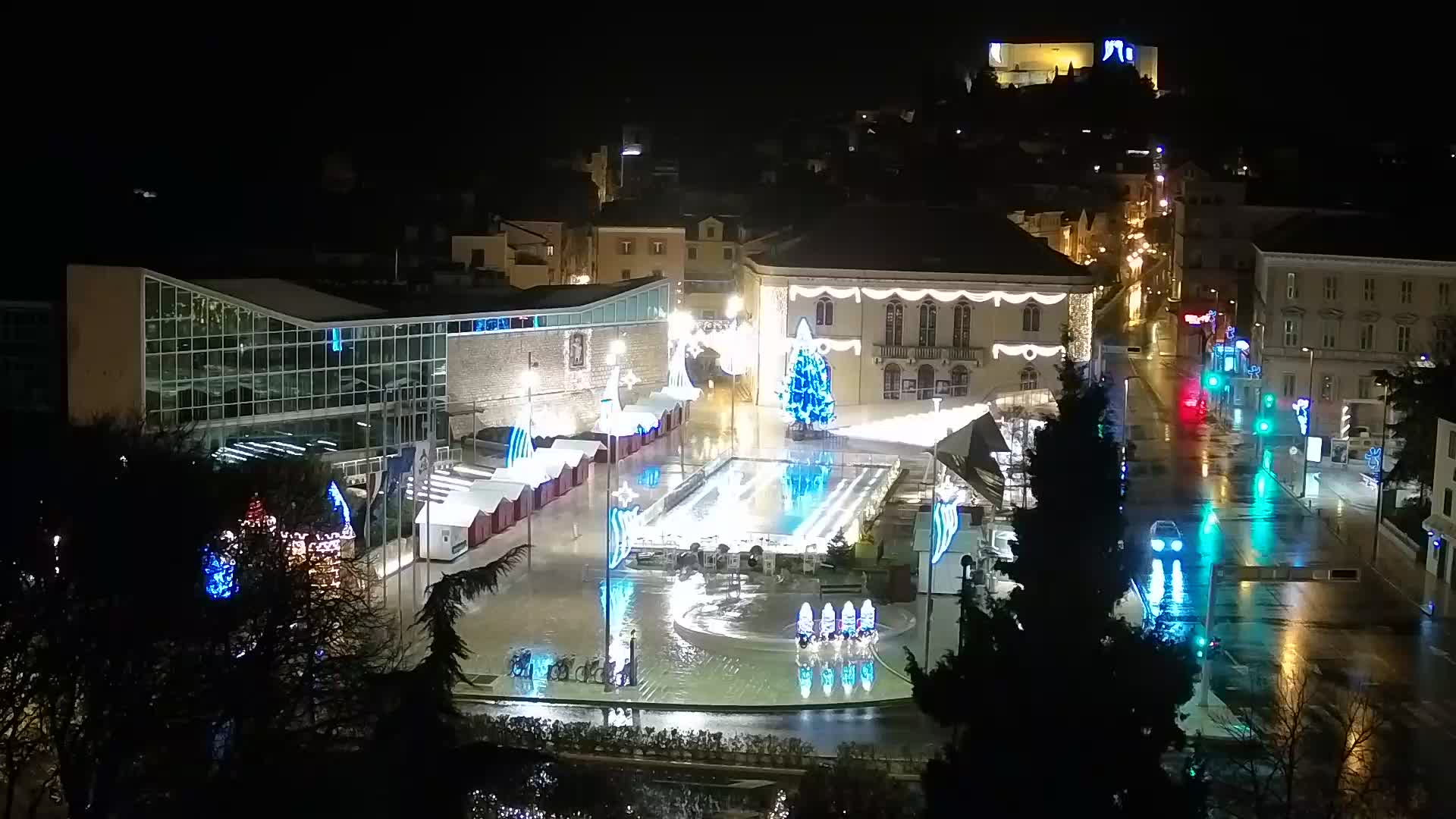 Webcam Šibenik – place Poljana