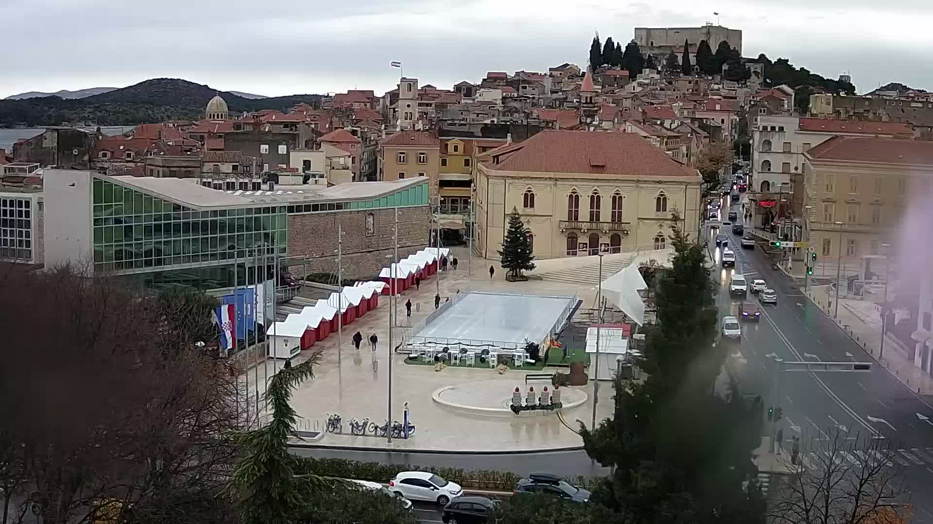 Webcam Šibenik – Poljana square