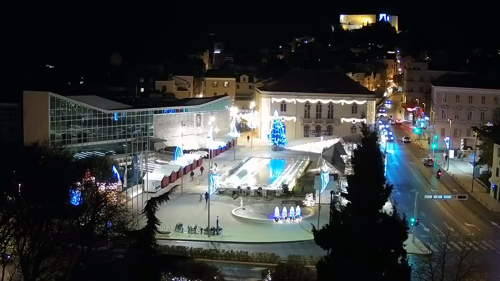 Webcam Šibenik – place Poljana