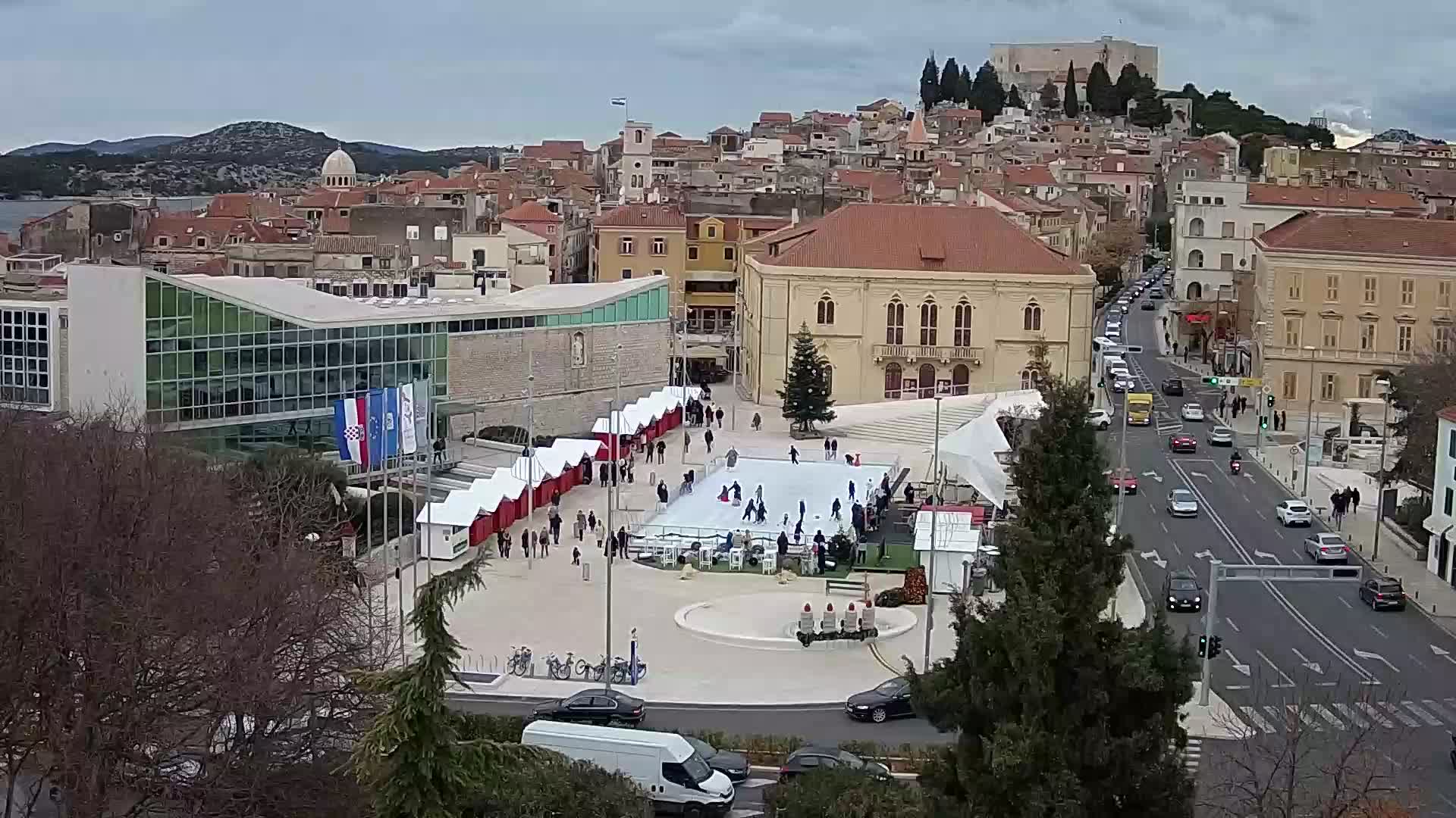 Webcam Šibenik – Poljana square