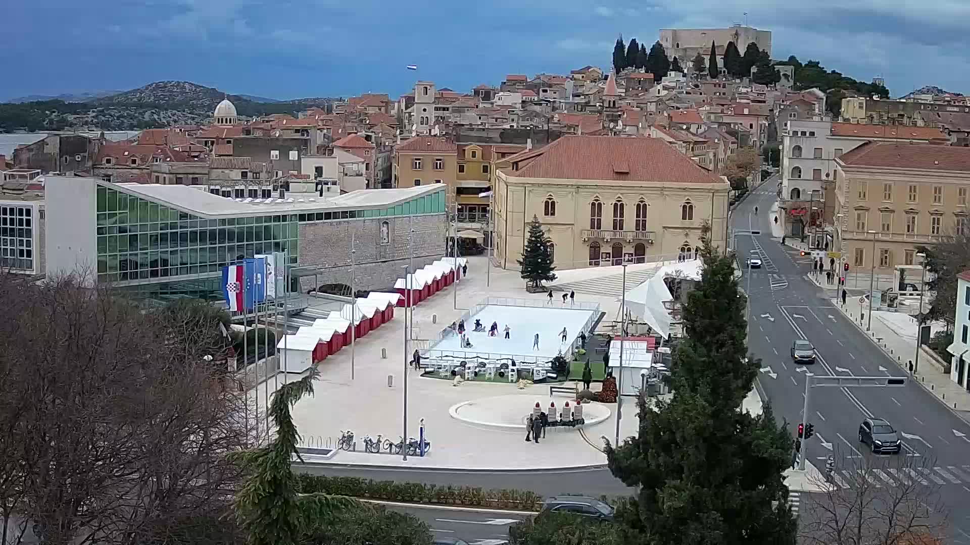 Webcam Šibenik – Poljana square