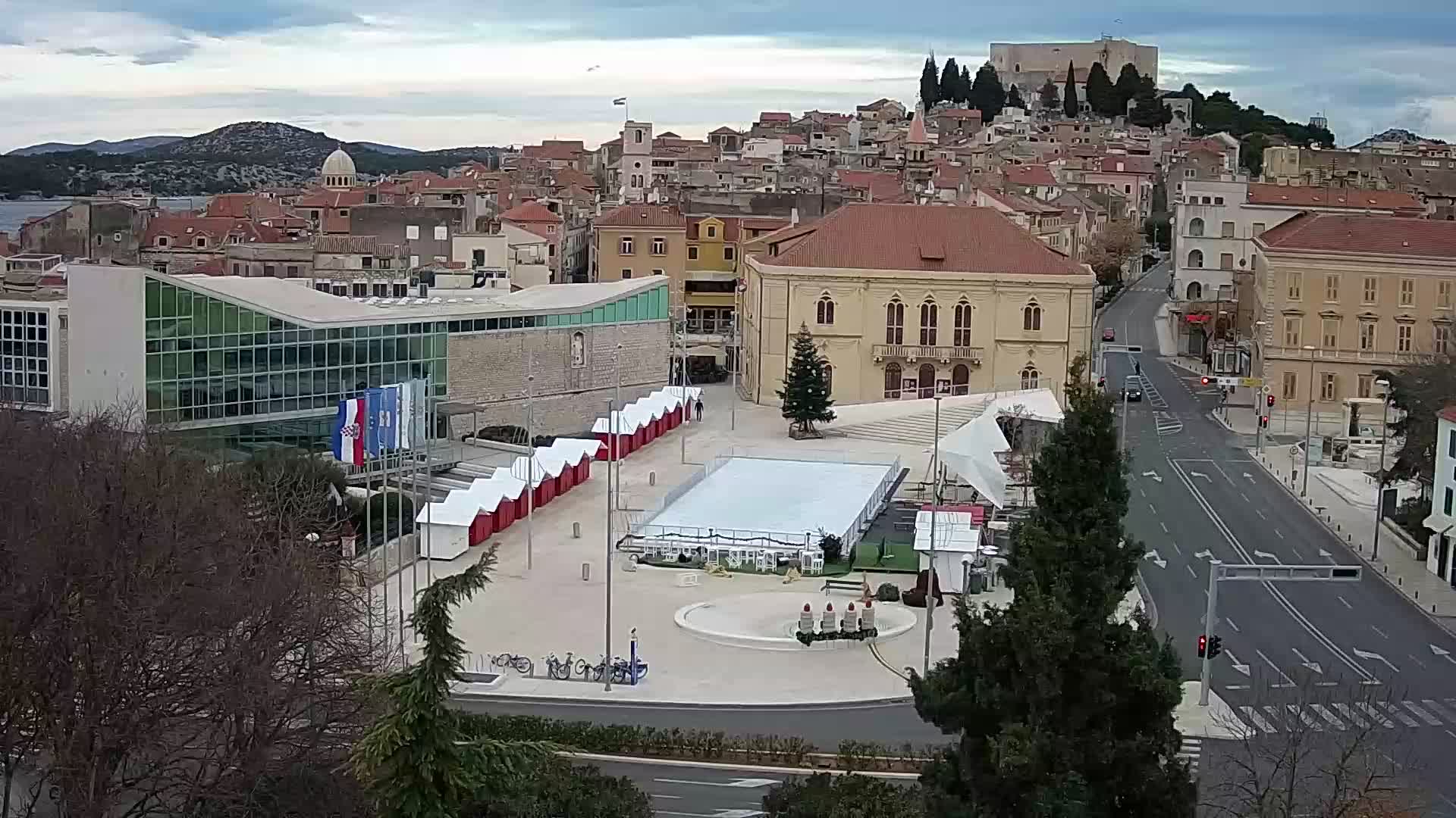 Webcam Šibenik – Poljana Platz