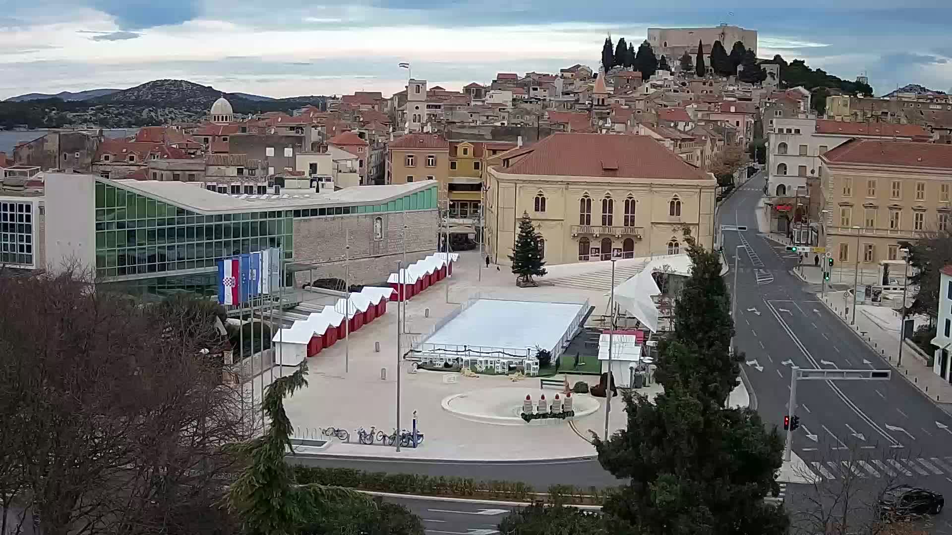 Webcam Šibenik – plaza Poljana