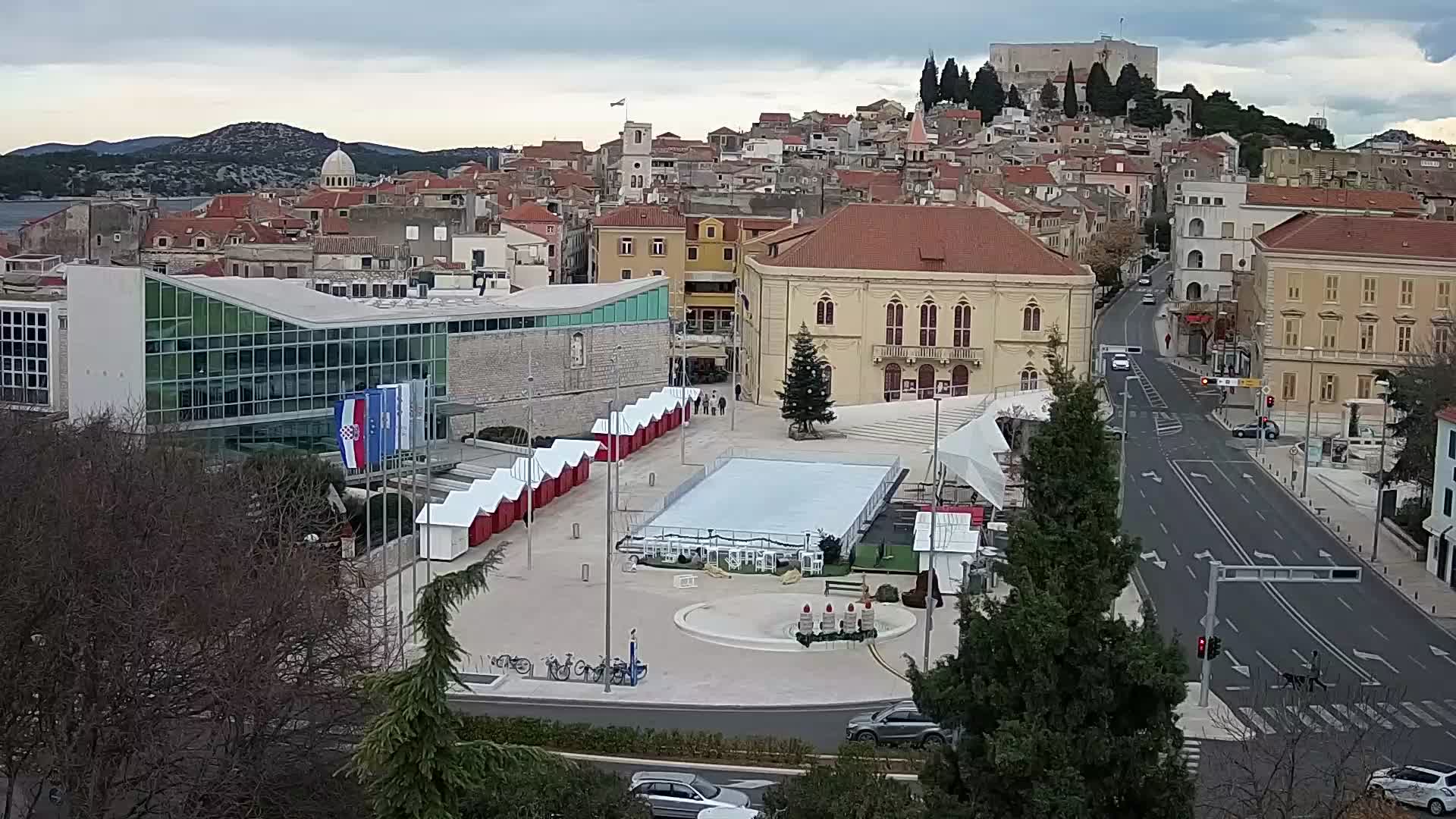 Web Kamera Šibenik – Trg Poljana