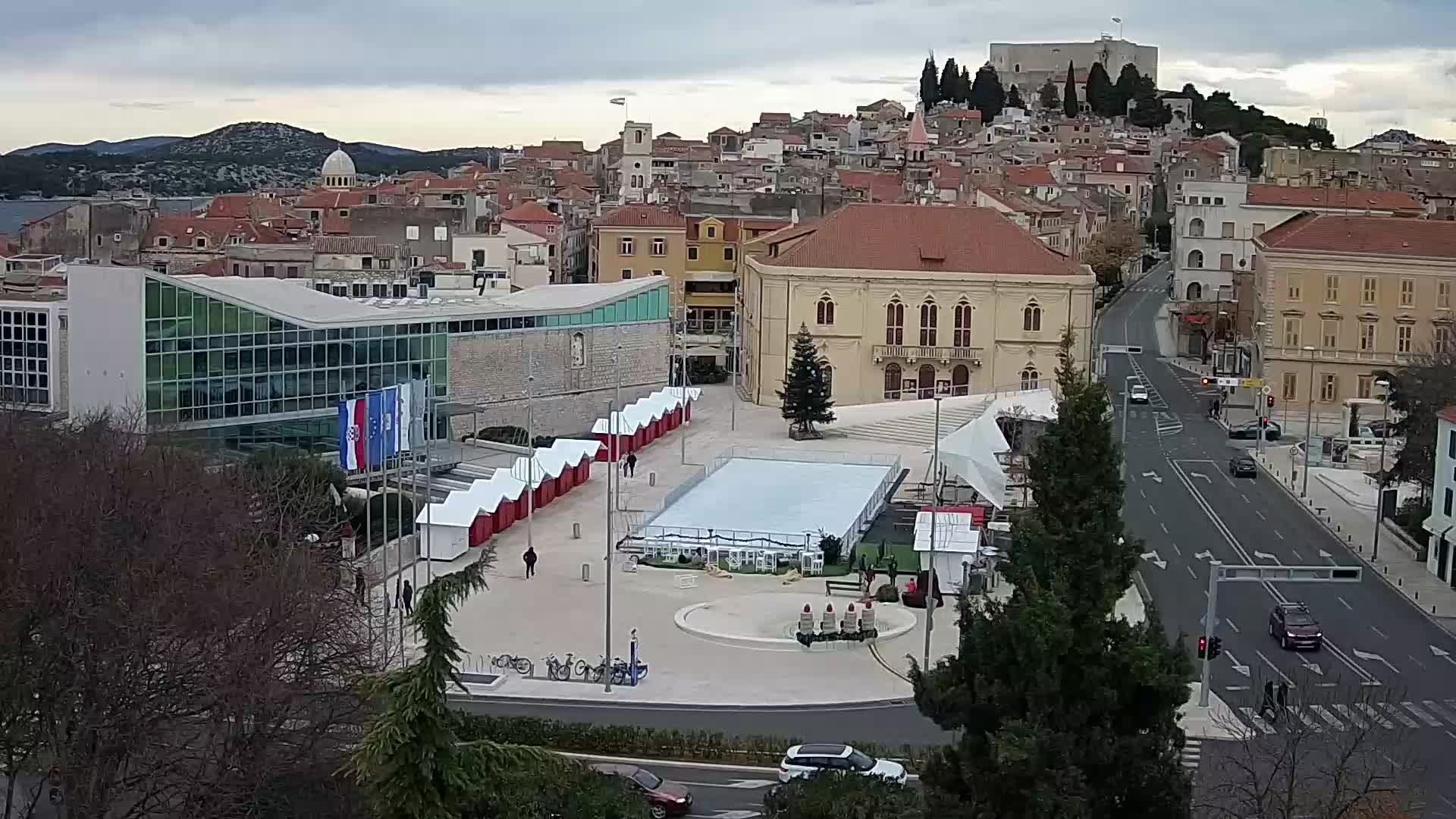 Webcam Šibenik – Poljana Platz