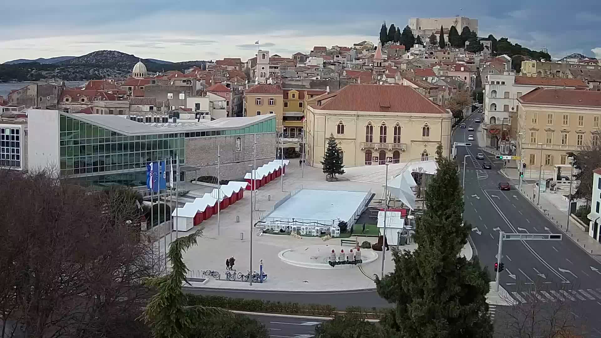 Webcam Šibenik – Poljana Platz