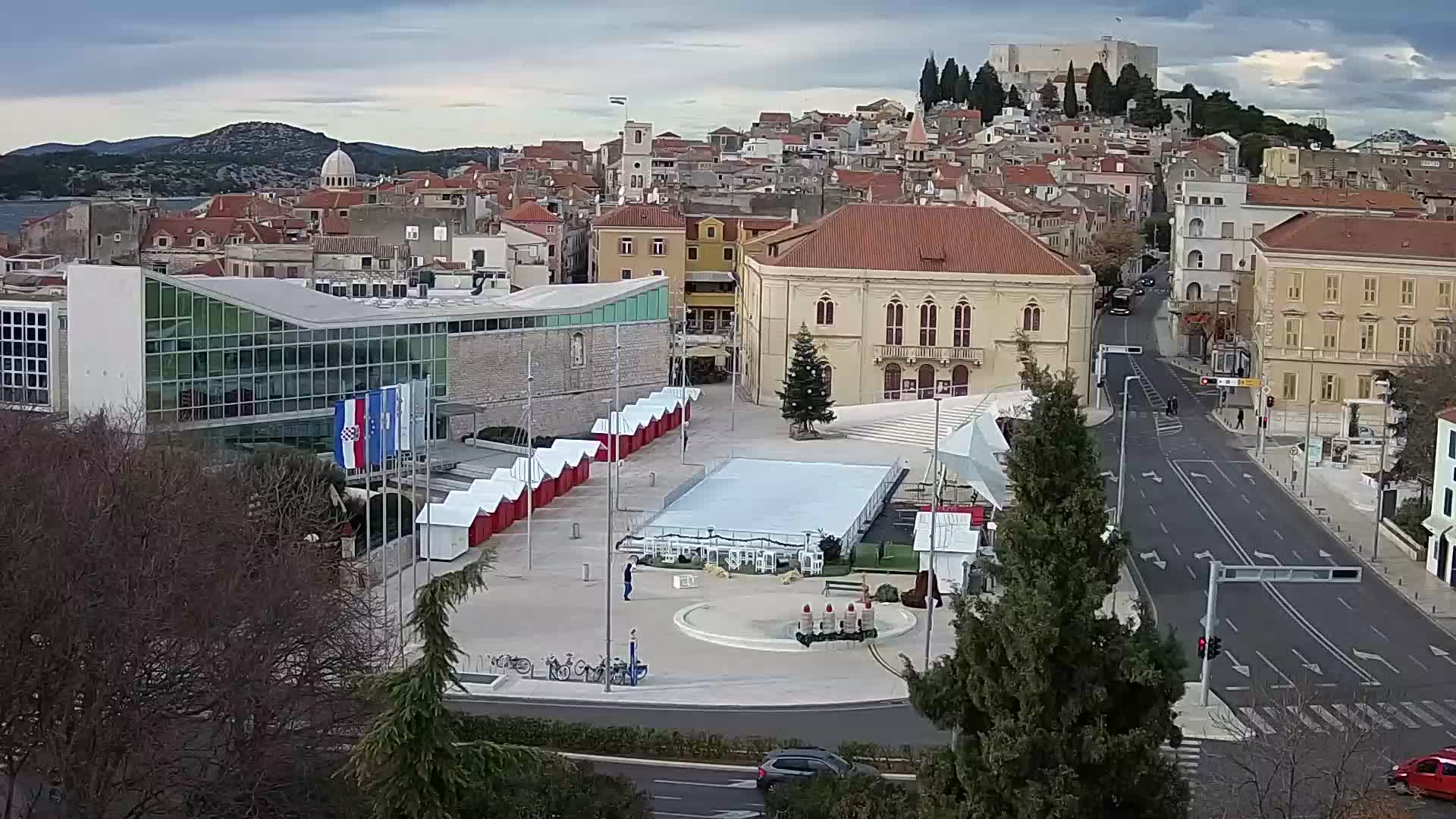 Webcam Šibenik – Poljana Platz