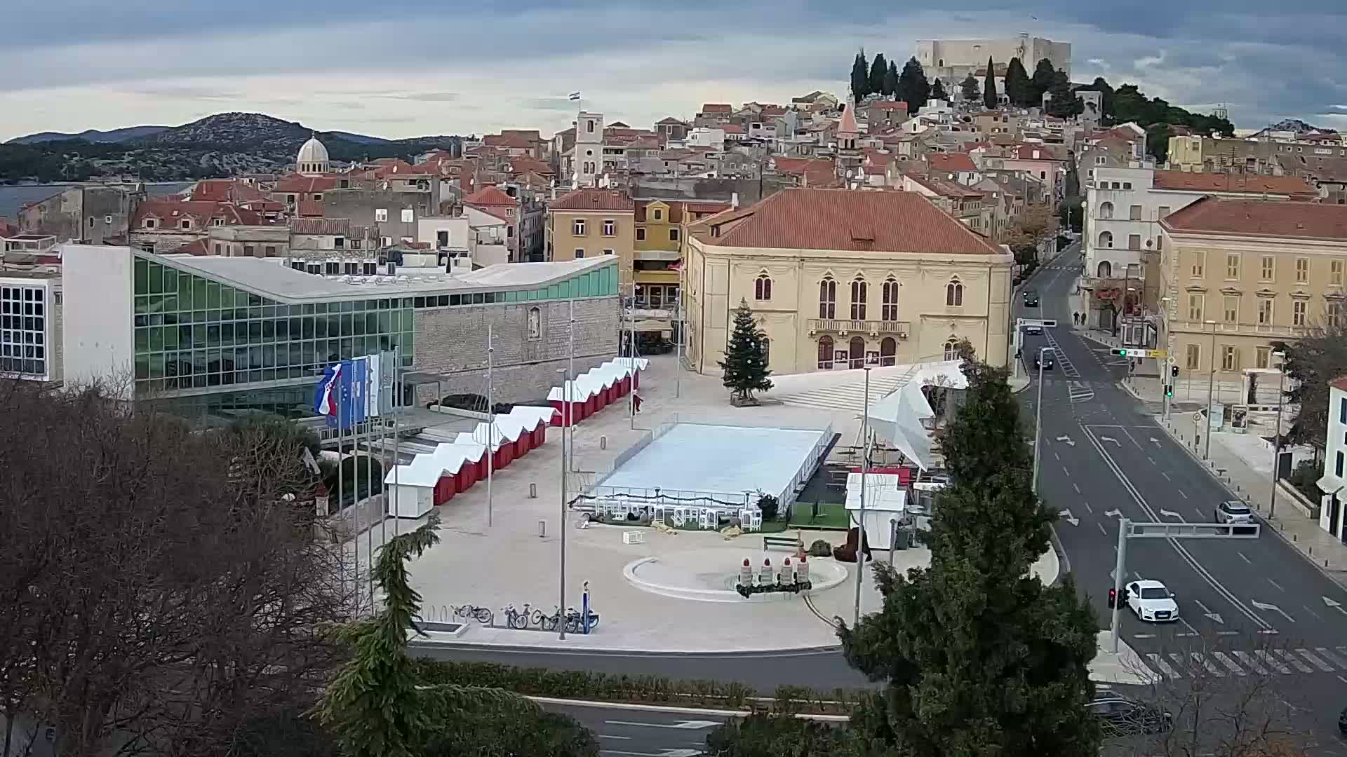 Webcam Šibenik – plaza Poljana