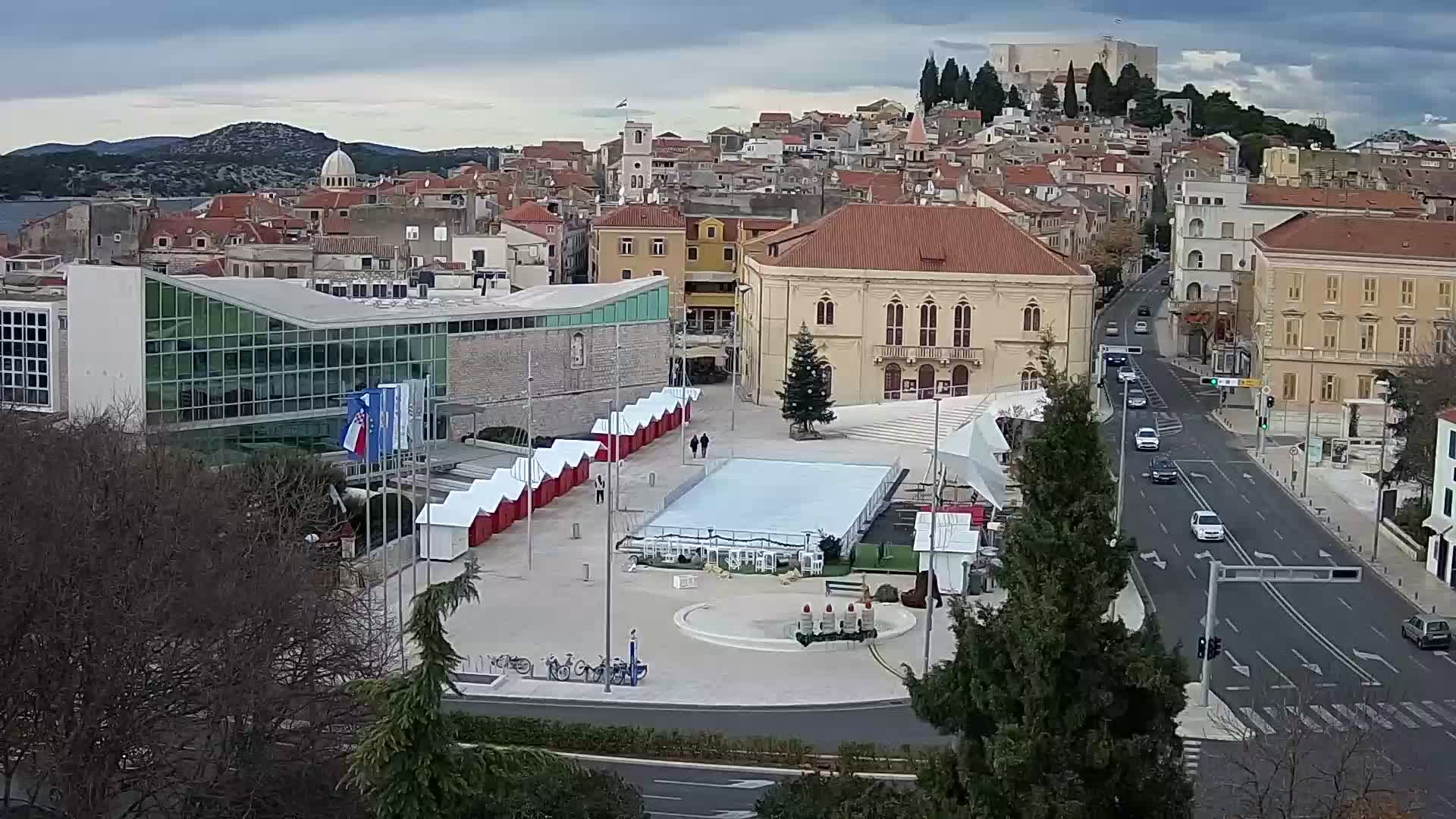 Webcam Šibenik – Poljana Platz