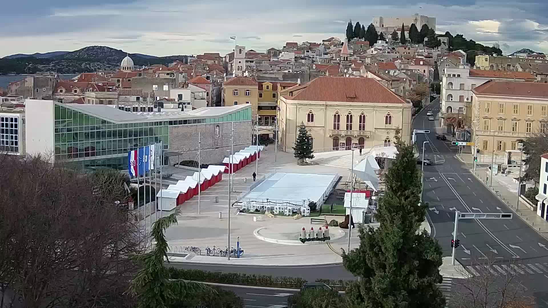 Webcam Šibenik – Poljana square