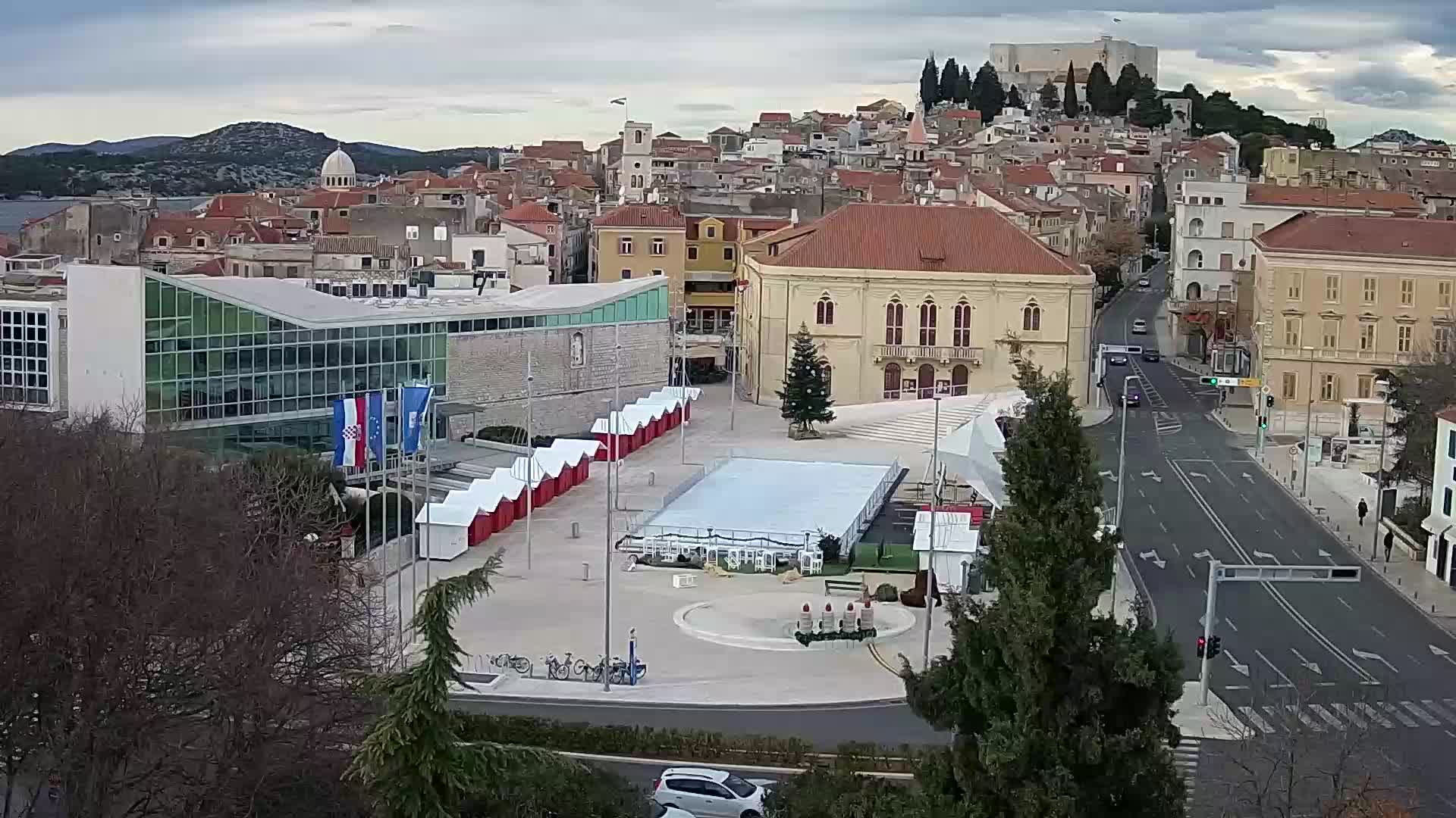 Webcam Šibenik – Poljana square