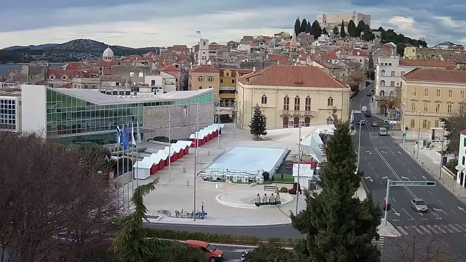 Webcam Šibenik – Poljana square